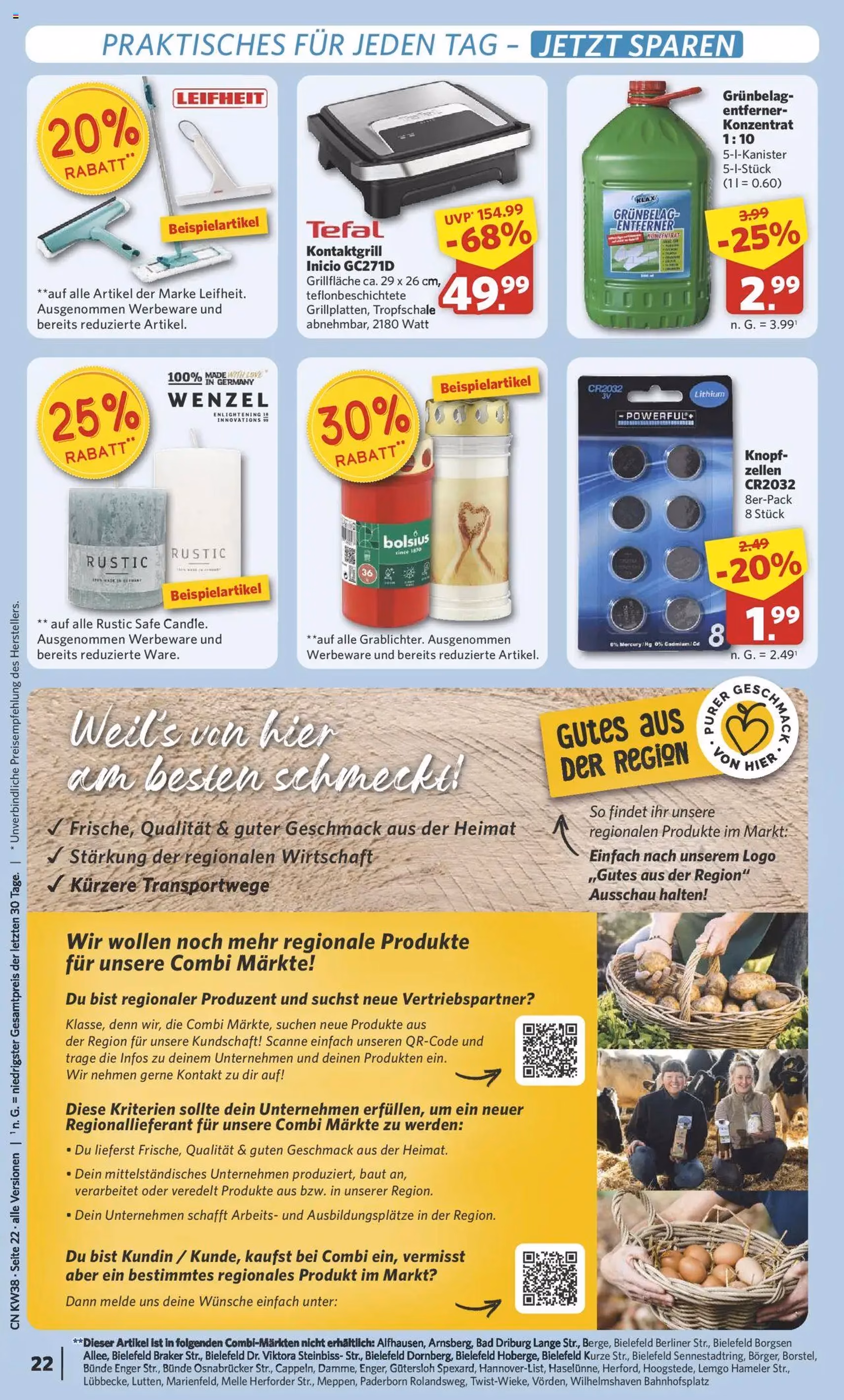 Combi Prospekt - Gültiger Prospekt ab 15.09.2025, Seite 27 von insgesamt 33 Combi Prospekt - Gültiger Prospekt ab 15.09.2025, Seite 27 von insgesamt 33