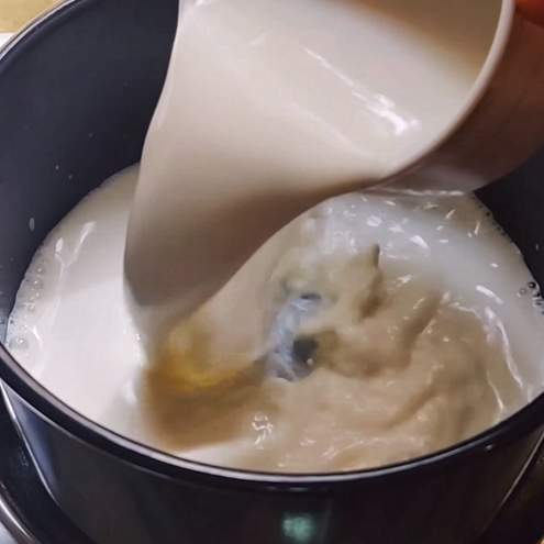 Porridge al cioccolato per colazione - procedimento 1