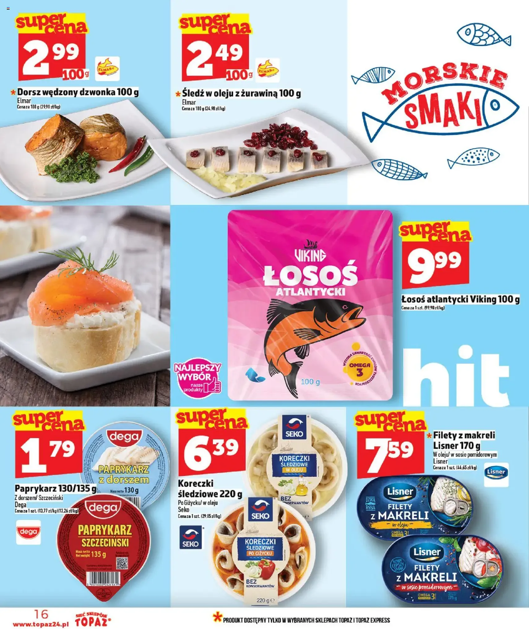 Topaz Gazetka - ważny gazetka od 22.01.2026 strona 16 z 28