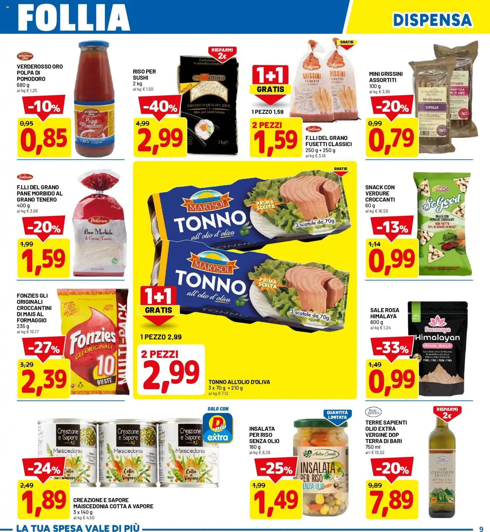 D Più volantino - volantino valido dal 22/06/2026 pagina 9 di 16