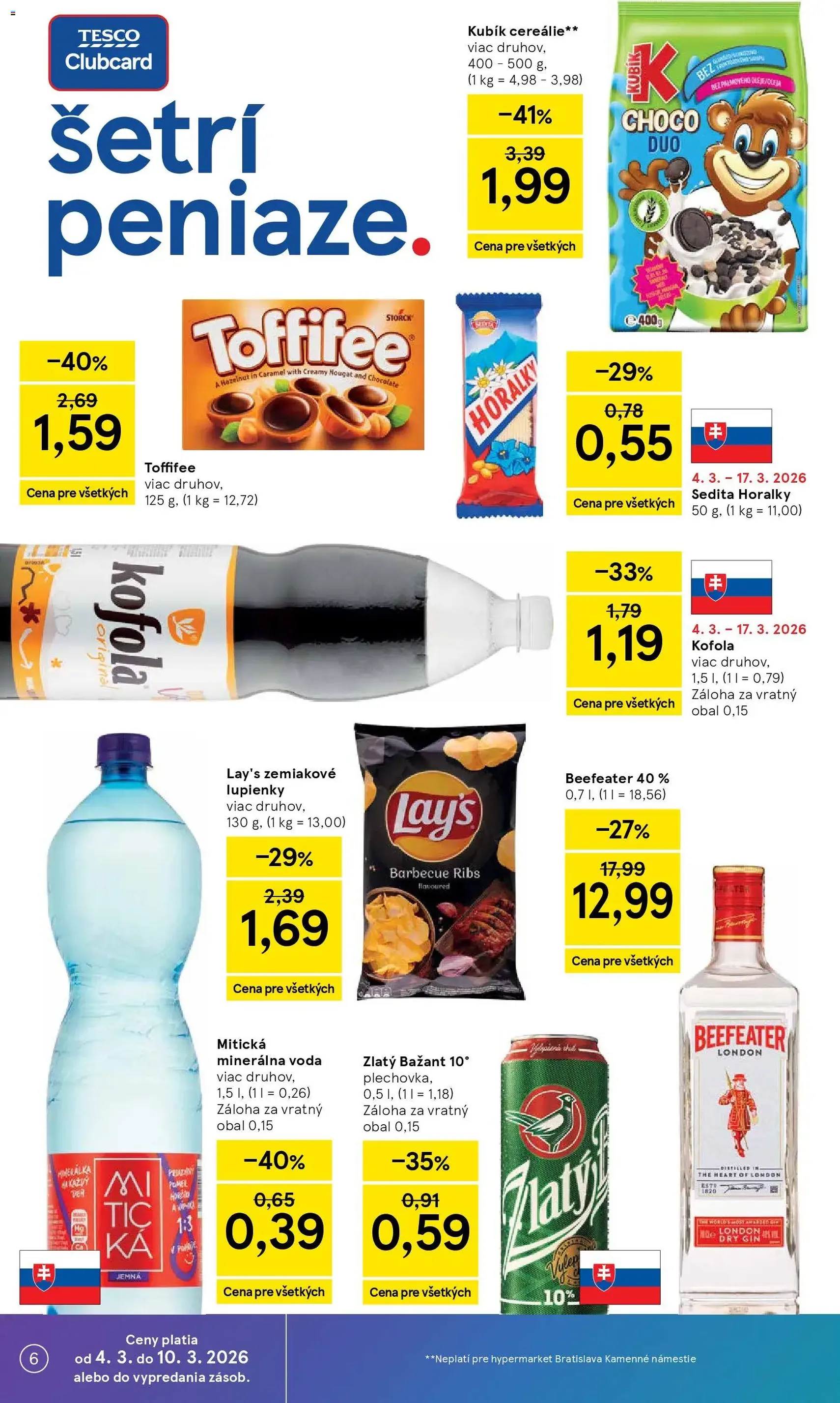 Tesco Hypermarket - leták - platný leták od 04.03.2026 strana 6 z 40