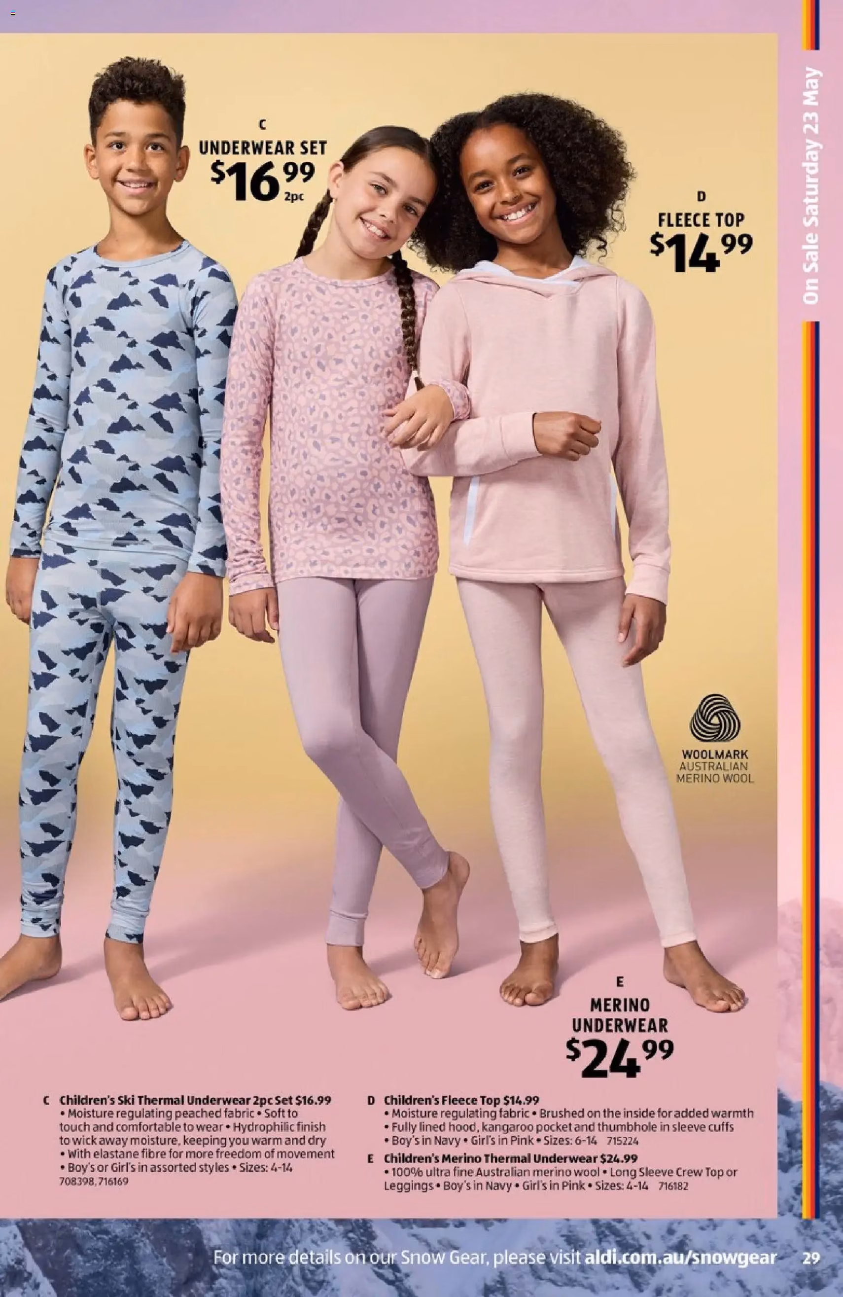 Aldi Snow Gear - valid flyer from 20/05/2026, page 29 of 40