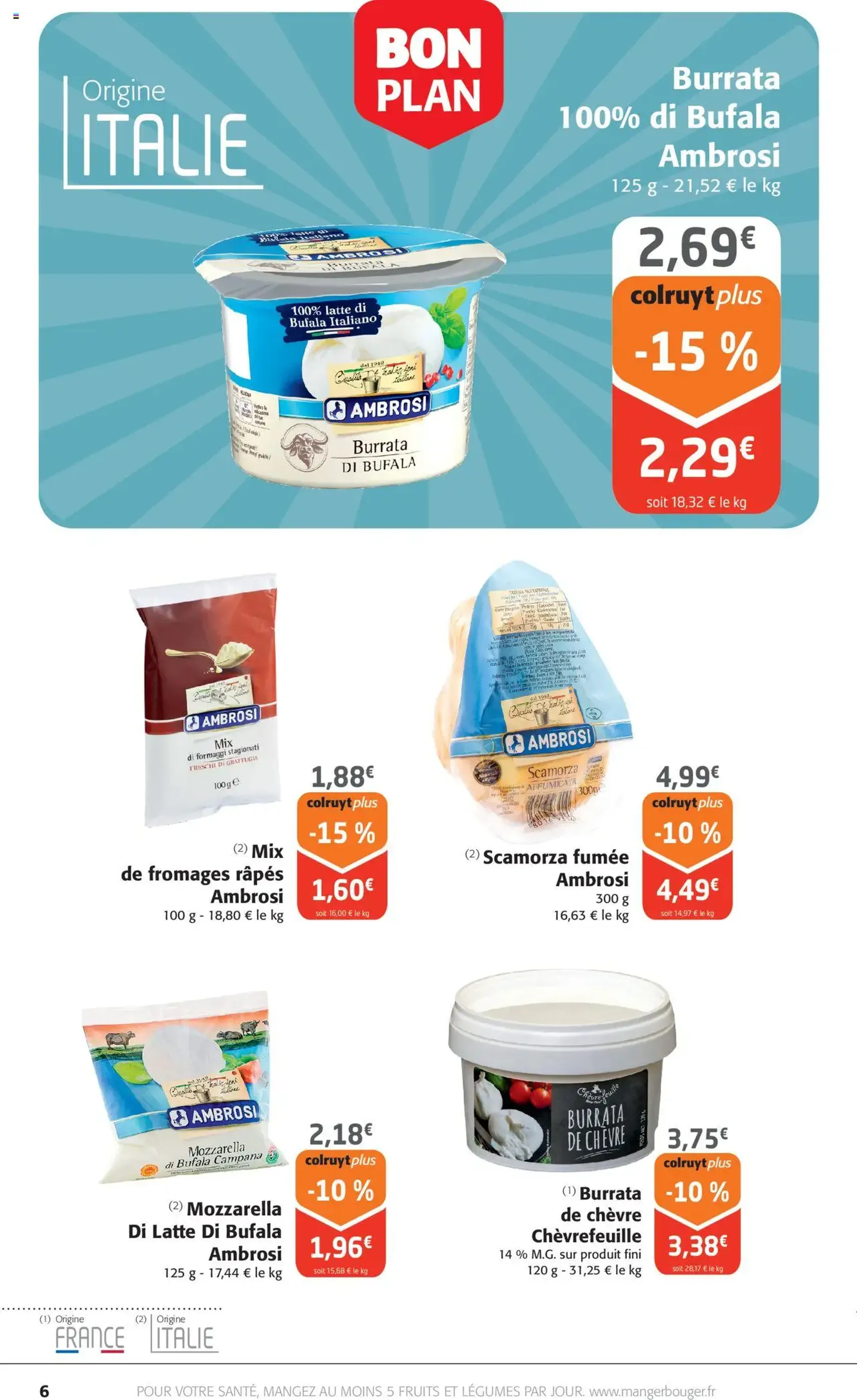Colruyt catalogue - brochure valable à partir du 30/07/2025, page 6 sur 20 Colruyt catalogue - brochure valable à partir du 30/07/2025, page 6 sur 20