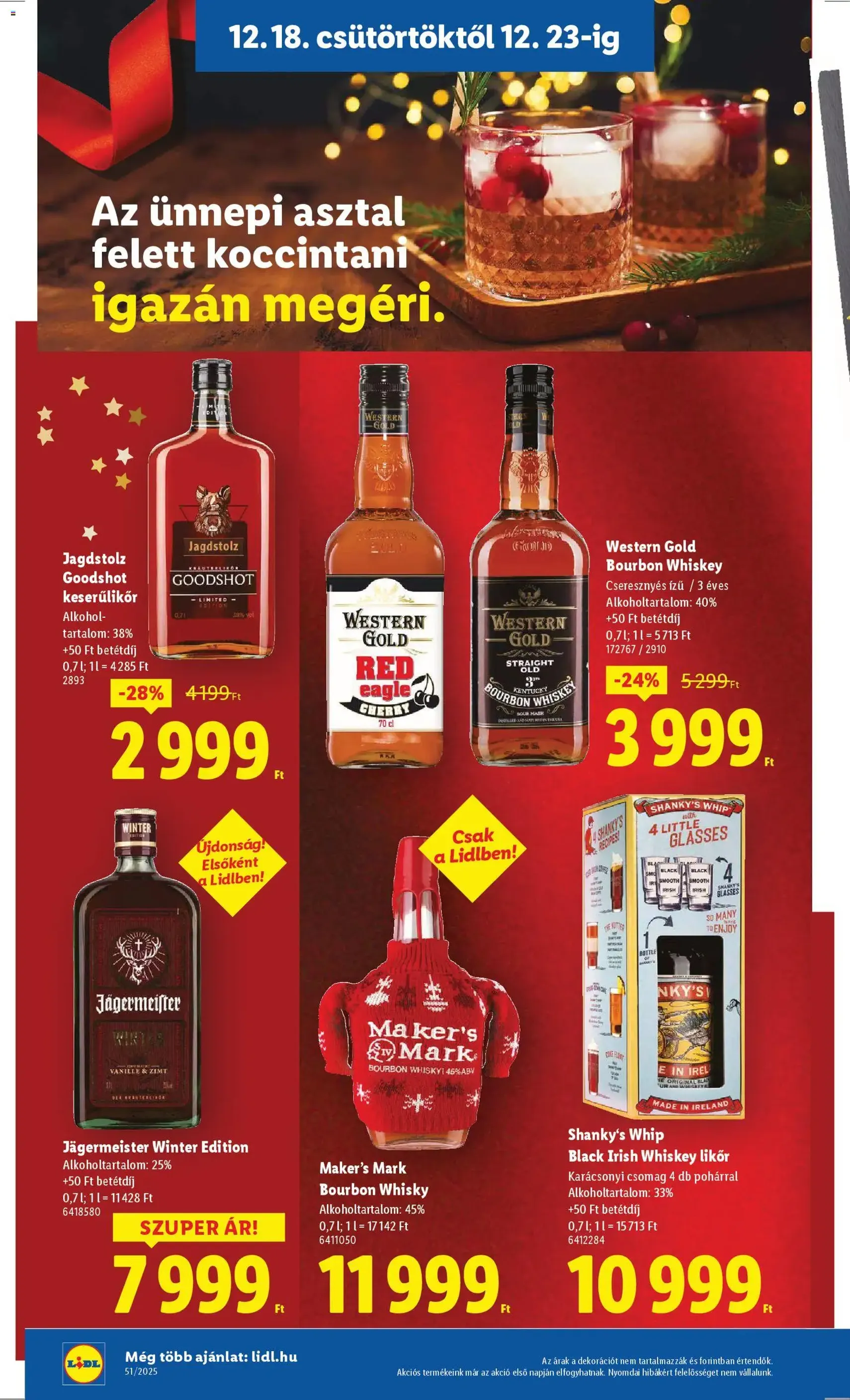 Lidl Akciós újság - 2025.12.18. érvényes szórólap 20 oldal 52 oldalból