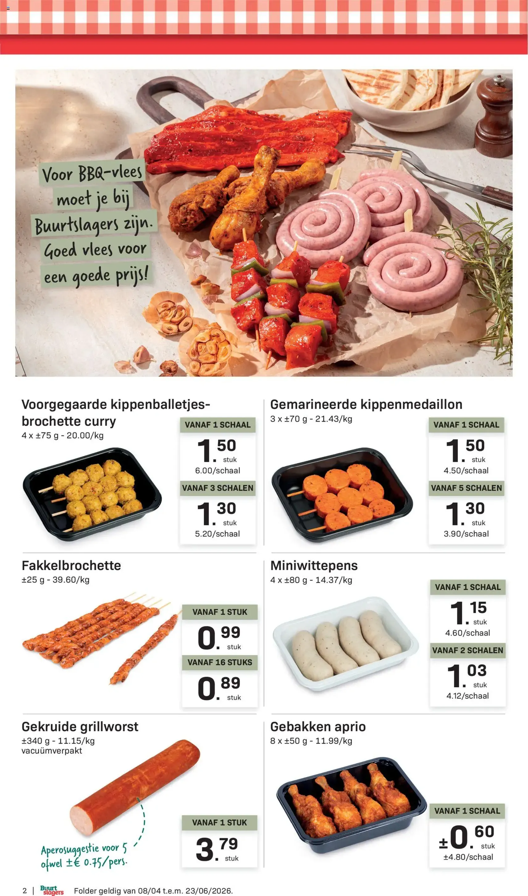 Buurtslagers folder / publicité - geldige folder vanaf 24/04/2026 pagina 2 van 8