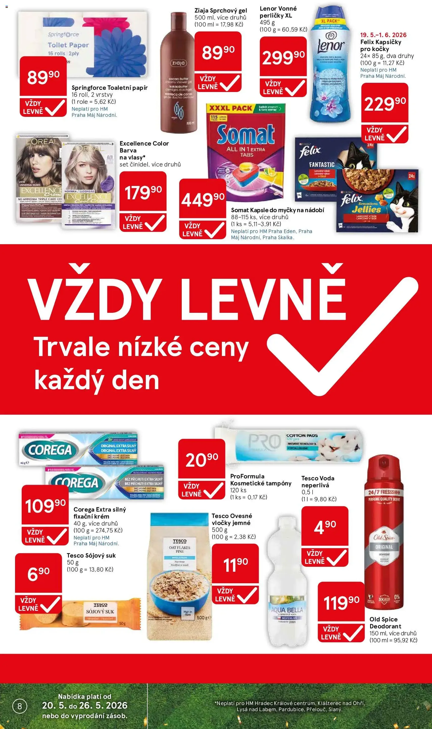 Tesco leták - Hypermarket - platný leták od 20.05.2026 strana 8 z 38