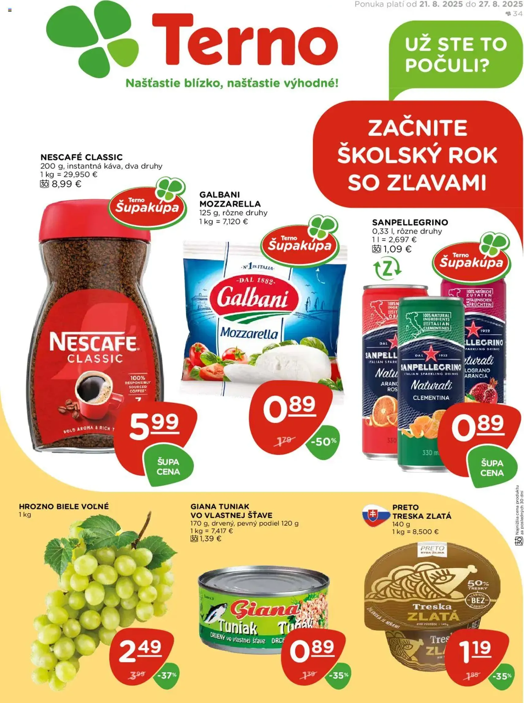 Terno leták - platný leták od 21.08.2025 strana 1 z 25