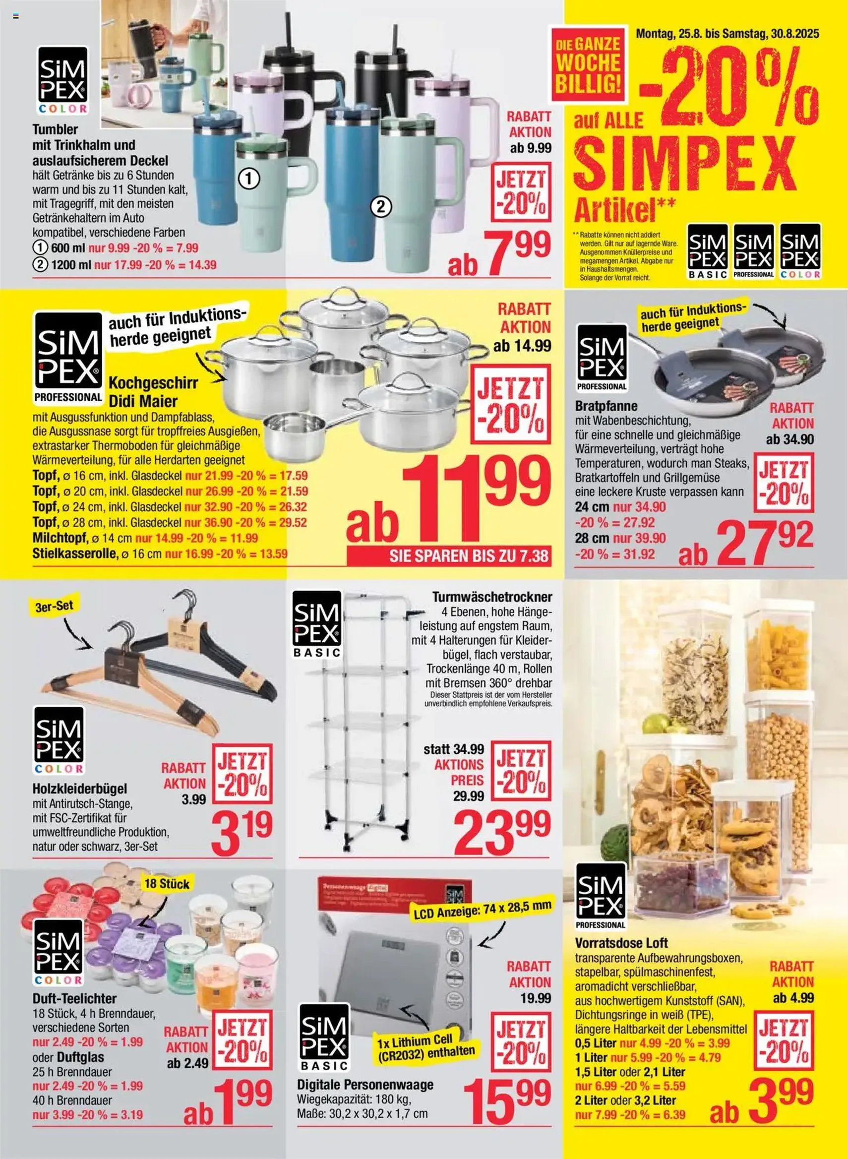 Maximarkt Flugblatt - Gültiger Prospekt ab 25.08.2025, Seite 25 von insgesamt 28 Maximarkt Flugblatt - Gültiger Prospekt ab 25.08.2025, Seite 25 von insgesamt 28