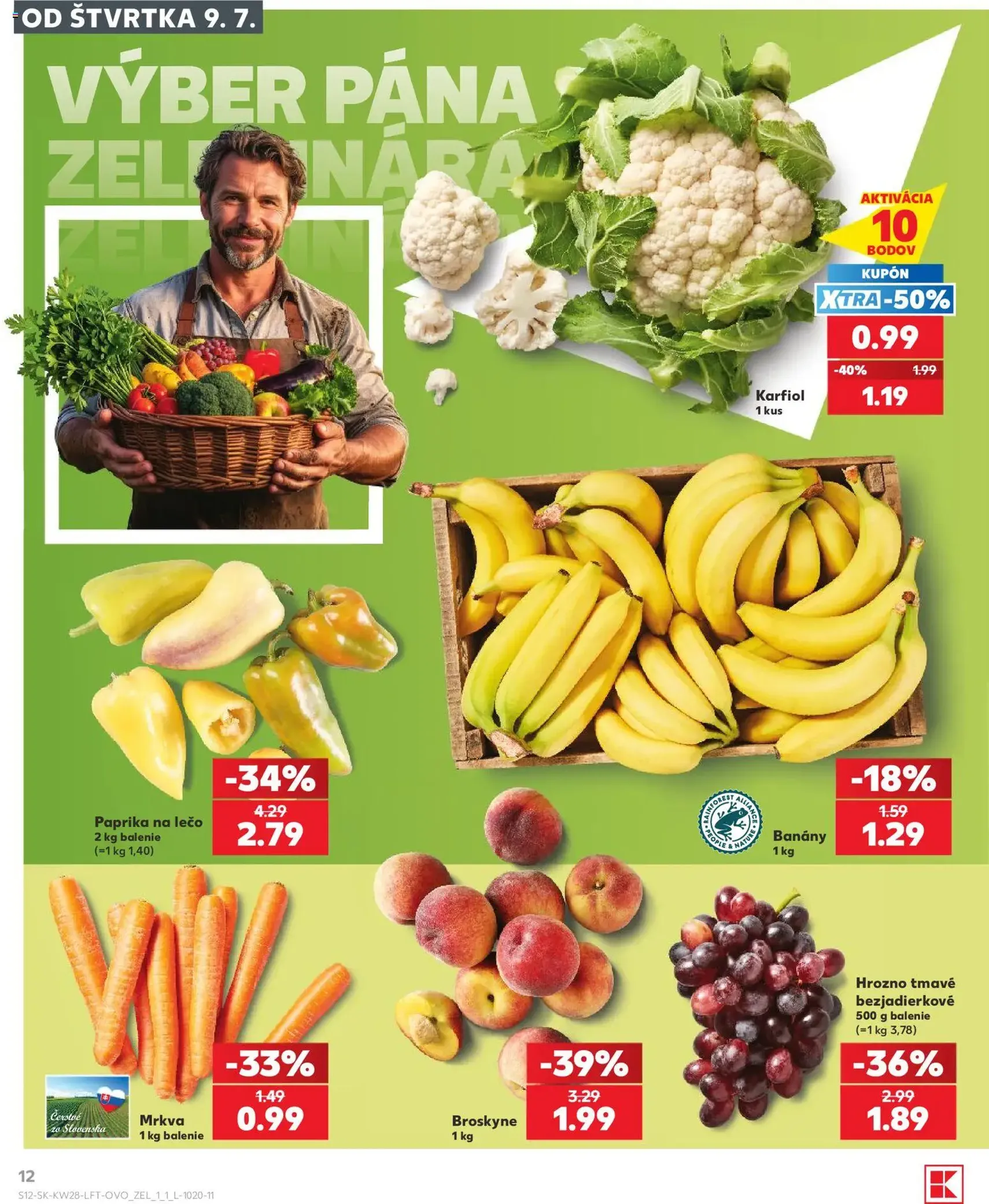 Kaufland SK akciós újság - 2026.07.09. érvényes szórólap 12 oldal 82 oldalból