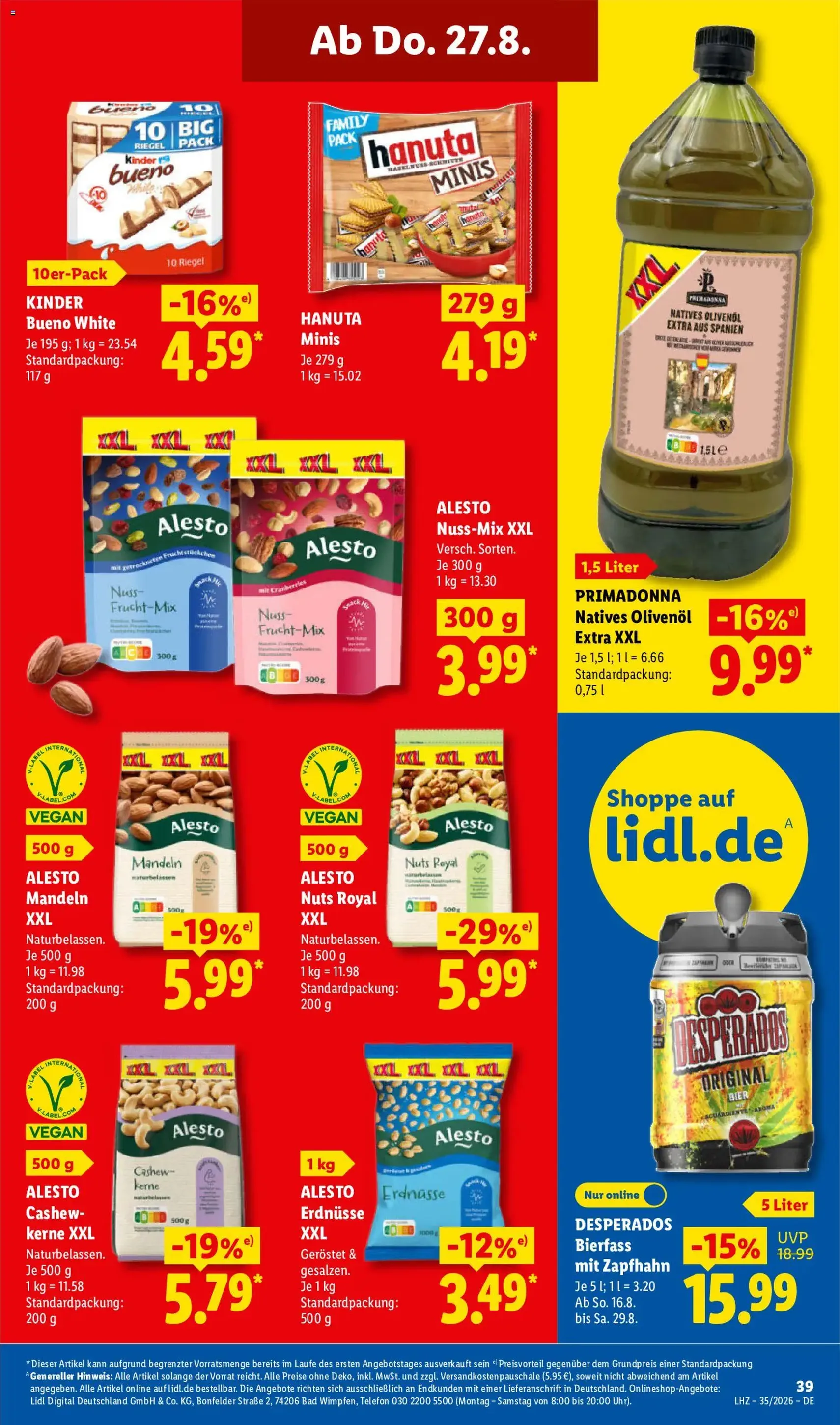 Lidl Prospekt - Gültiger Prospekt ab 24.08.2026, Seite 61 von insgesamt 71