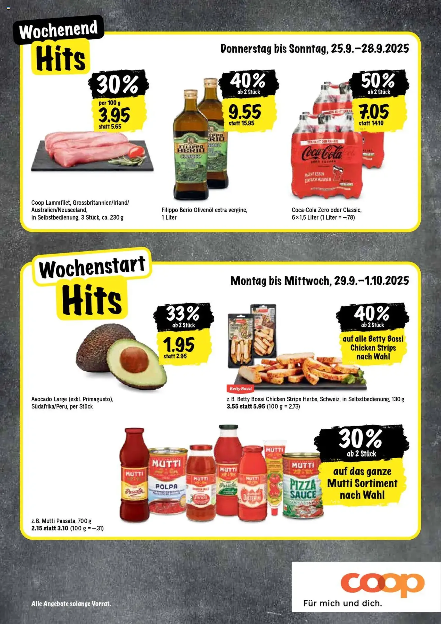 Coop Aktionen - Gültiger Prospekt ab 25.09.2025, Seite 20 von insgesamt 24