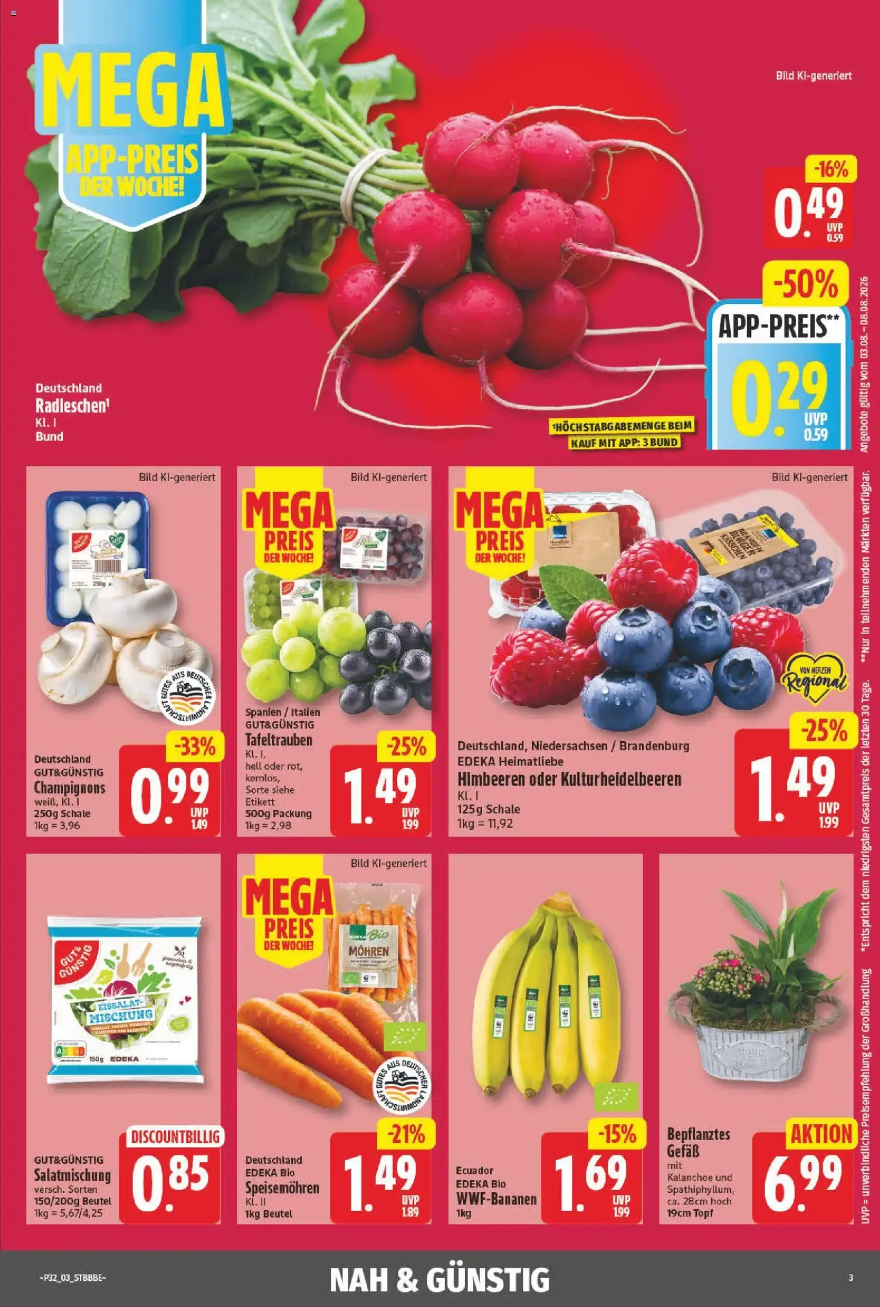 NP Discount Prospekt - Gültiger Prospekt ab 03.08.2026, Seite 3 von insgesamt 15