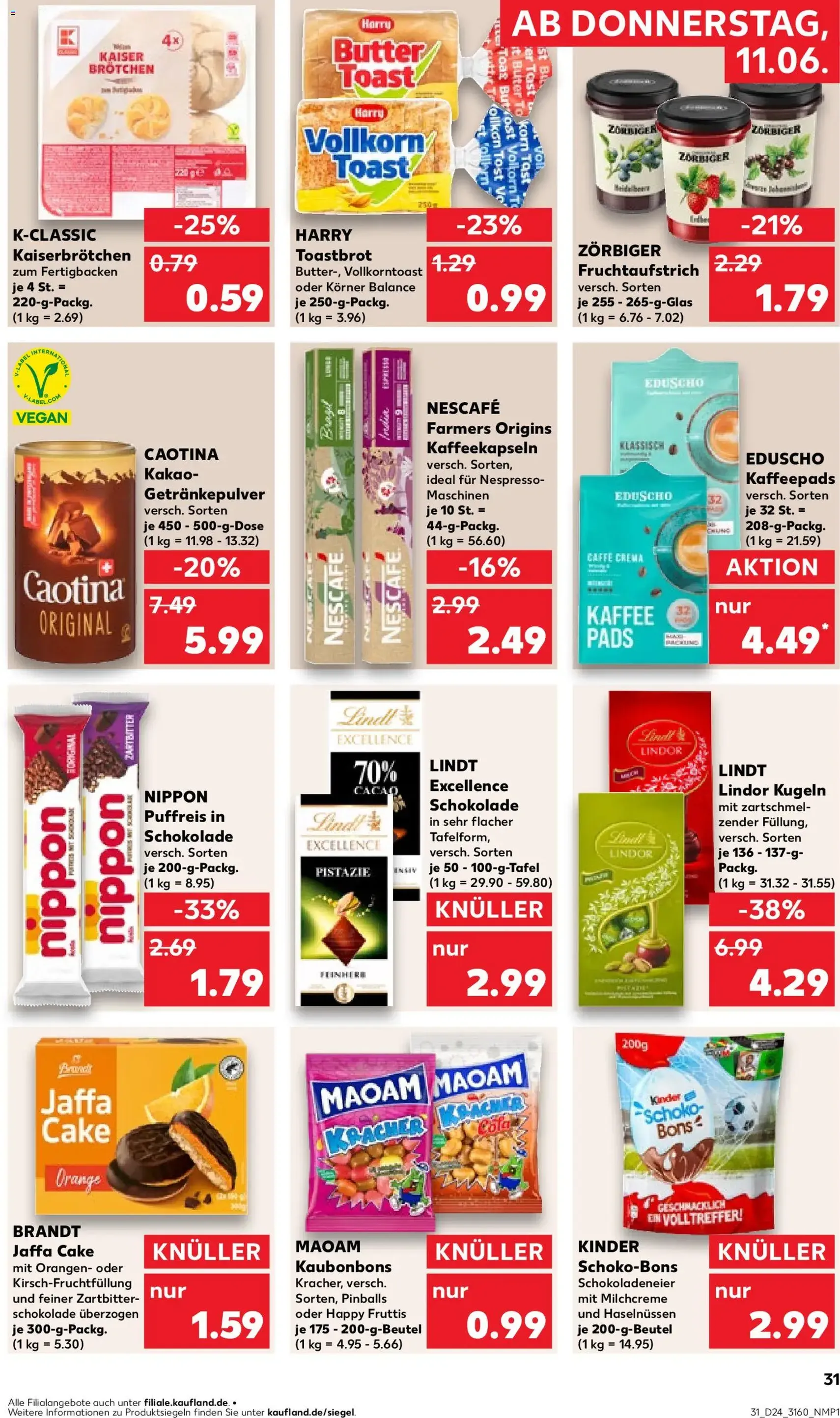 Kaufland Prospekt - Gültiger Prospekt ab 11.06.2026, Seite 31 von insgesamt 50