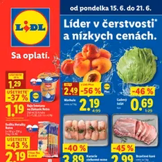 Lidl leták - náhľad letáku platný od 15.06.2026
