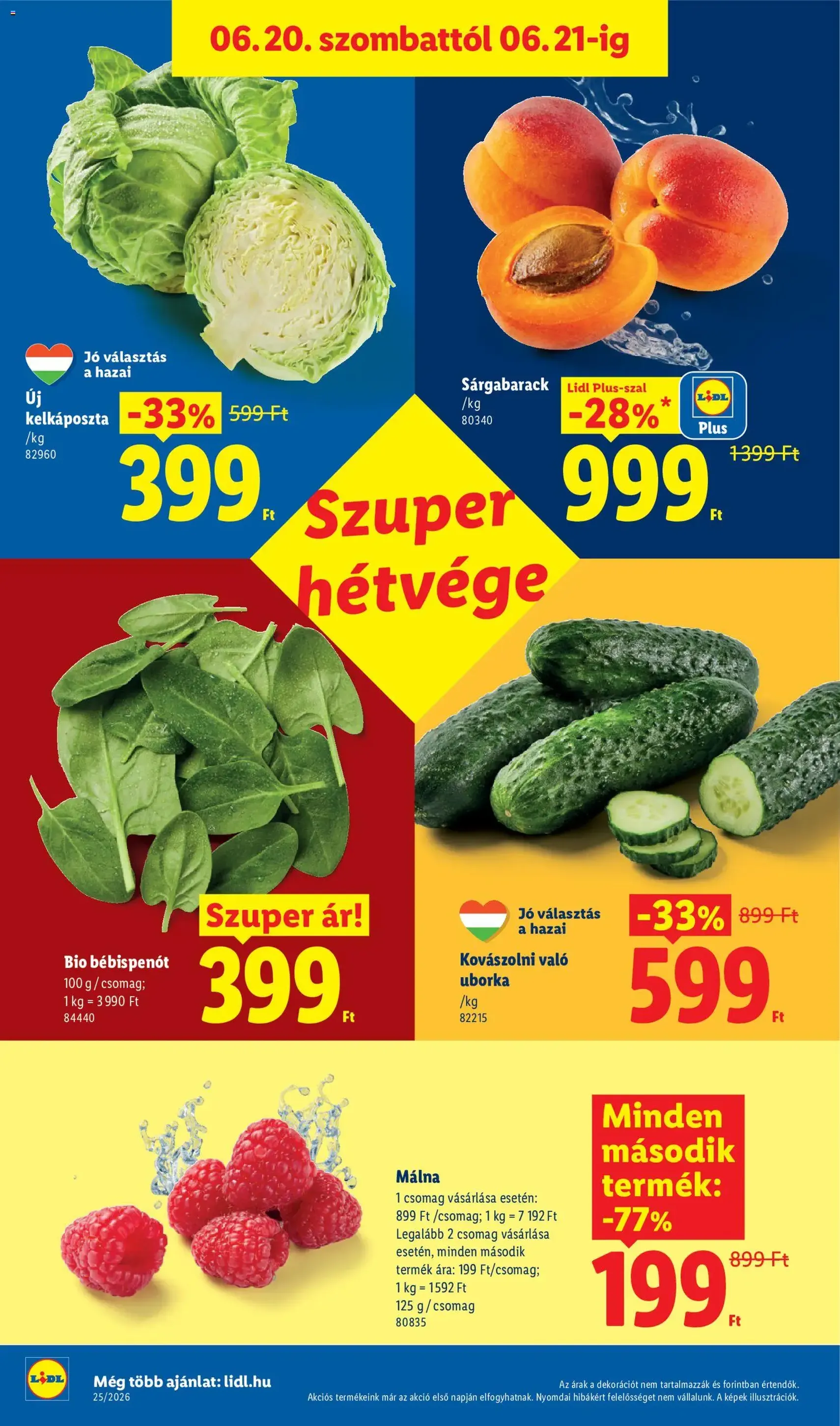 Lidl akciós újság - 2026.06.18. érvényes szórólap 50 oldal 78 oldalból