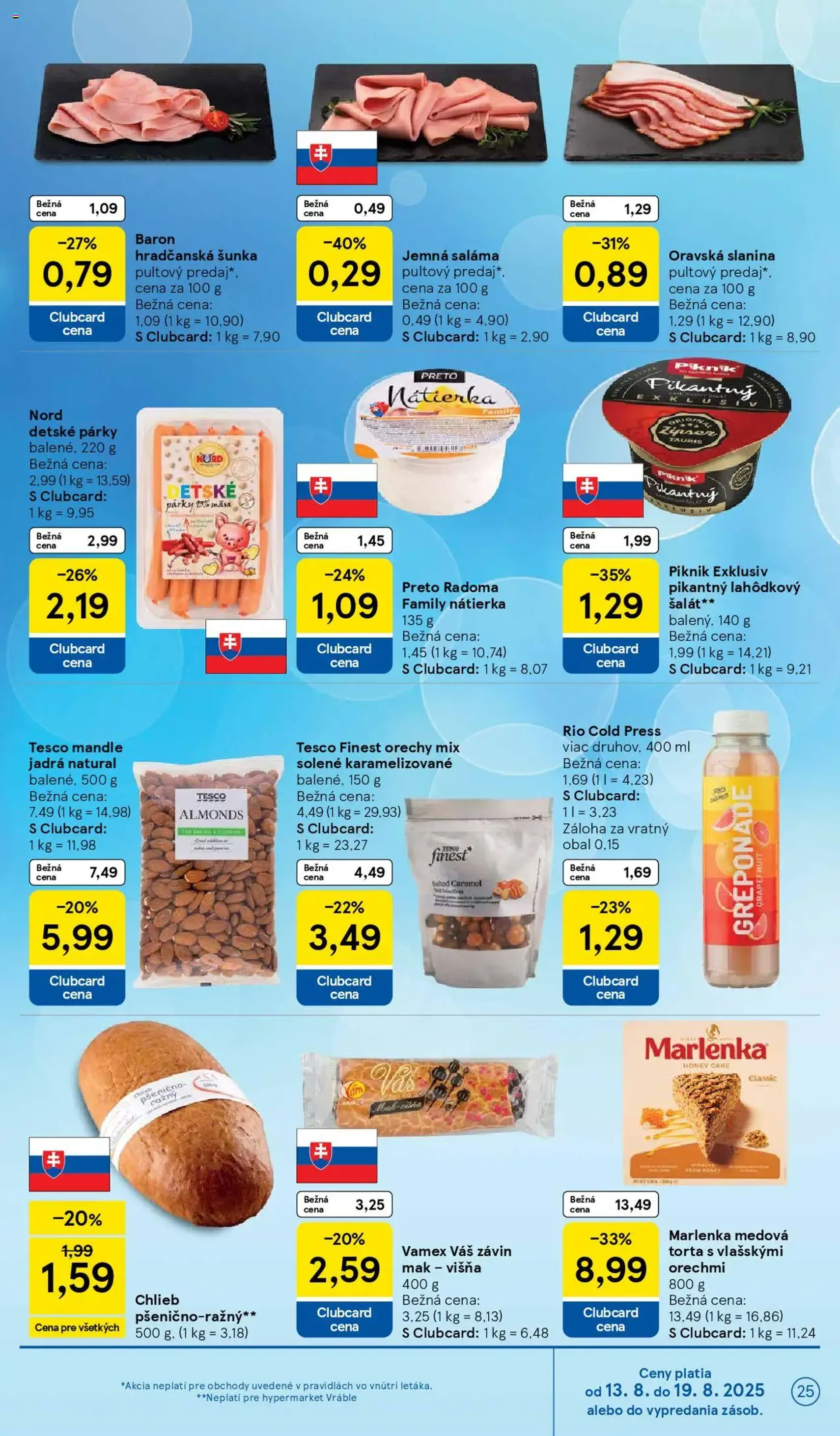 Tesco Hypermarket - leták - platný leták od 13.08.2025 strana 25 z 43