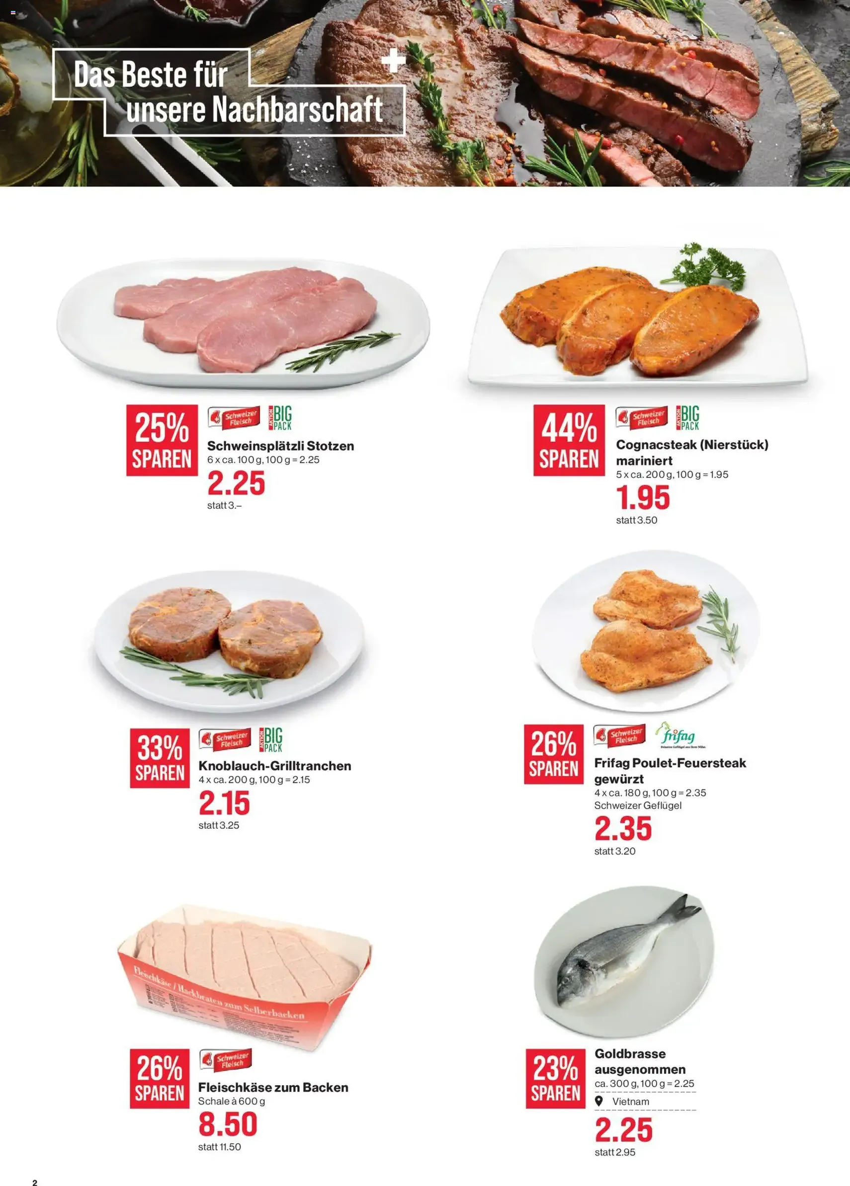 SPAR aktionen - Gültiger Prospekt ab 23.07.2026, Seite 2 von insgesamt 17