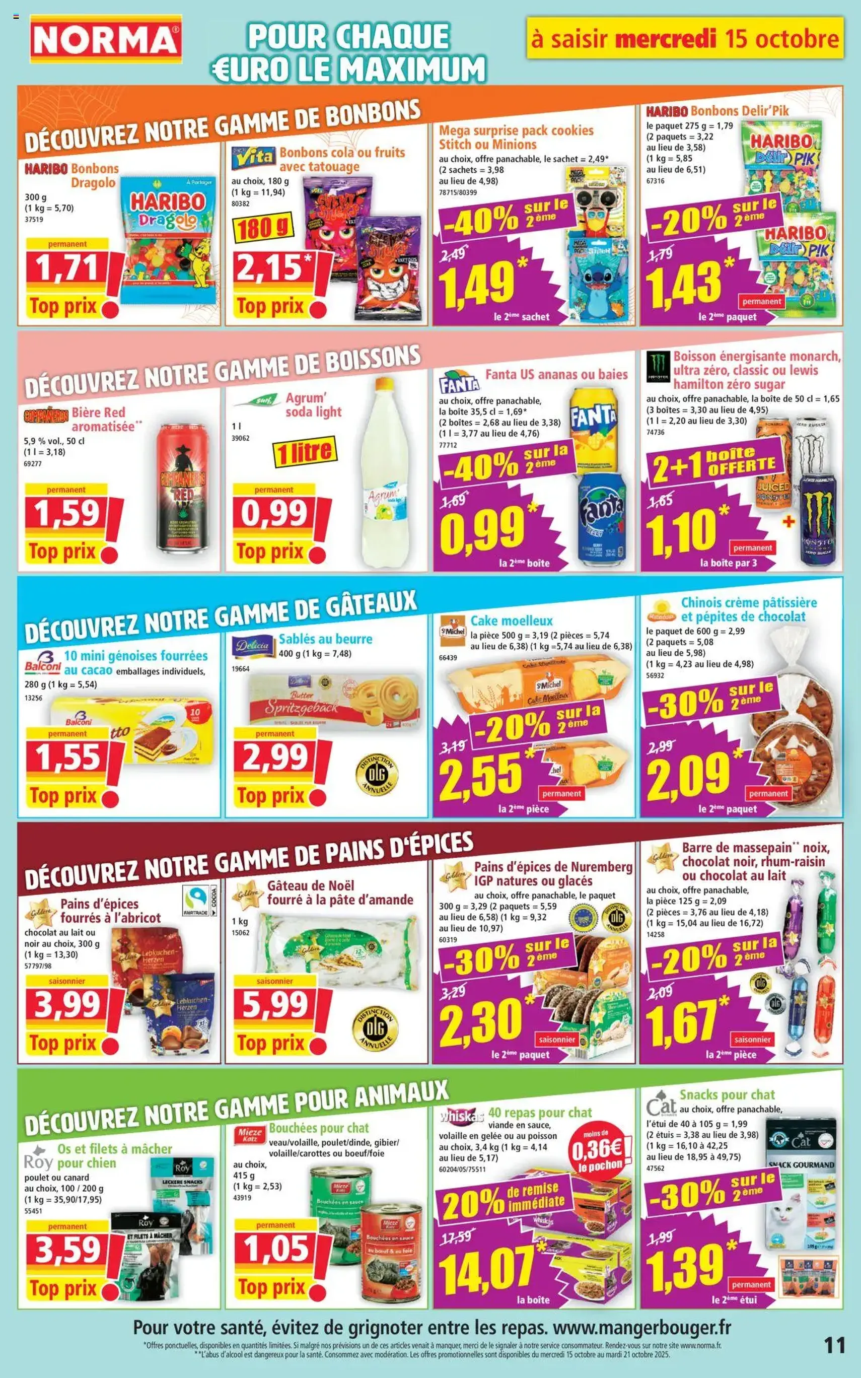 Norma catalogue - brochure valable à partir du 15/10/2025, page 11 sur 14 Norma catalogue - brochure valable à partir du 15/10/2025, page 11 sur 14