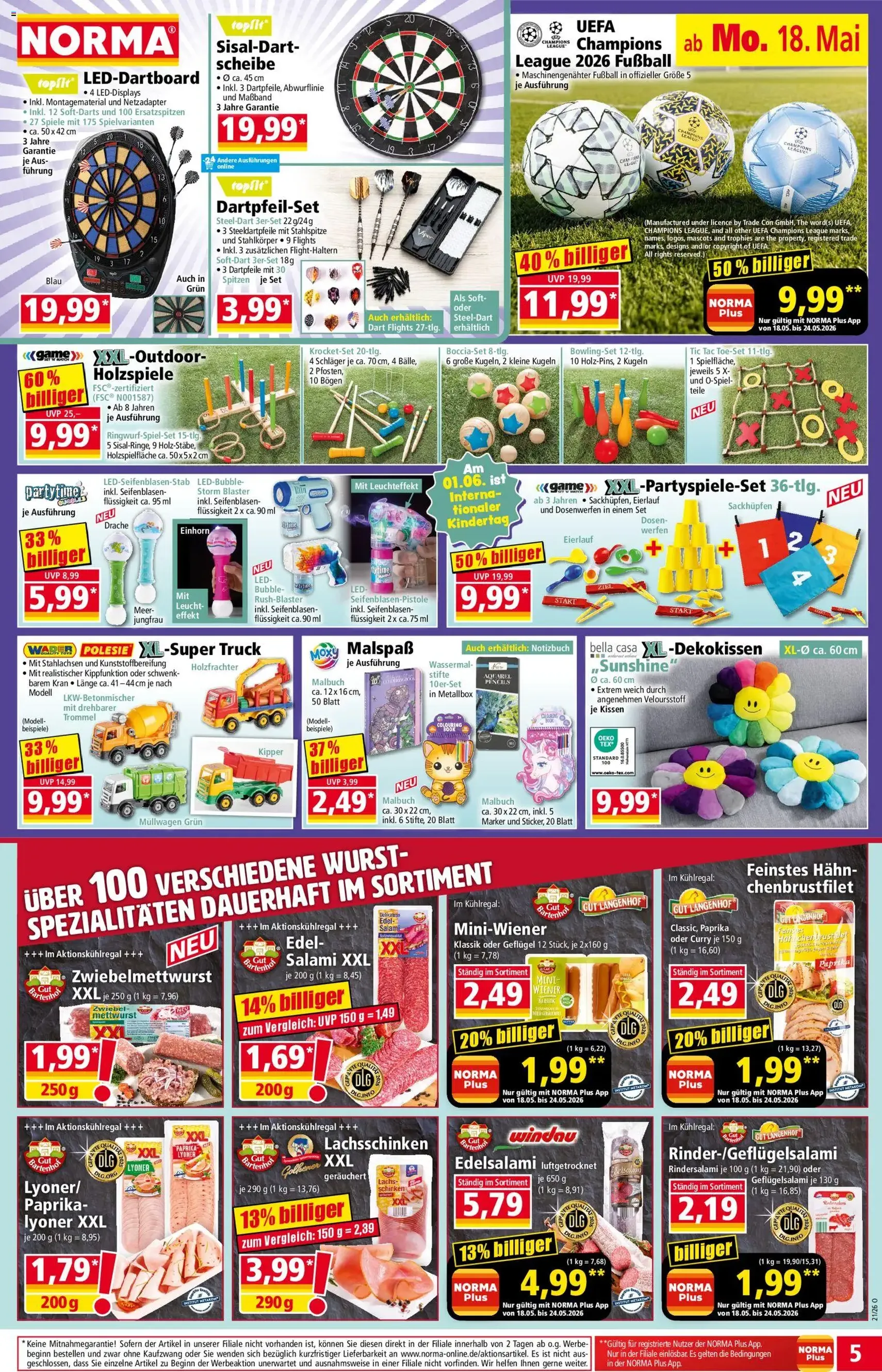 Norma Prospekt - Gültiger Prospekt ab 18.05.2026, Seite 5 von insgesamt 21
