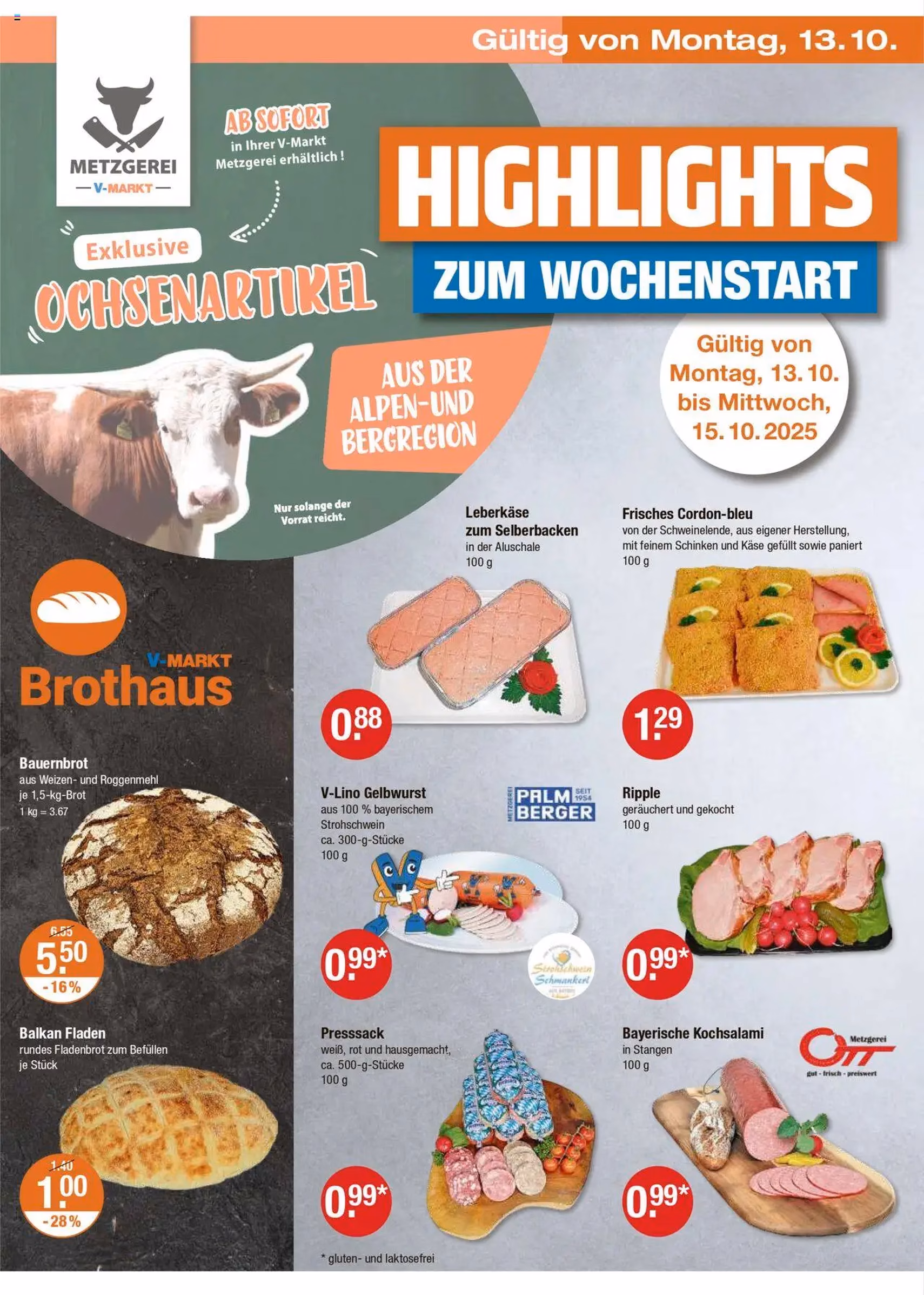 V-Markt - Hallertau / Oberpfalz - Gültiger Prospekt ab 09.10.2025, Seite 18 von insgesamt 22