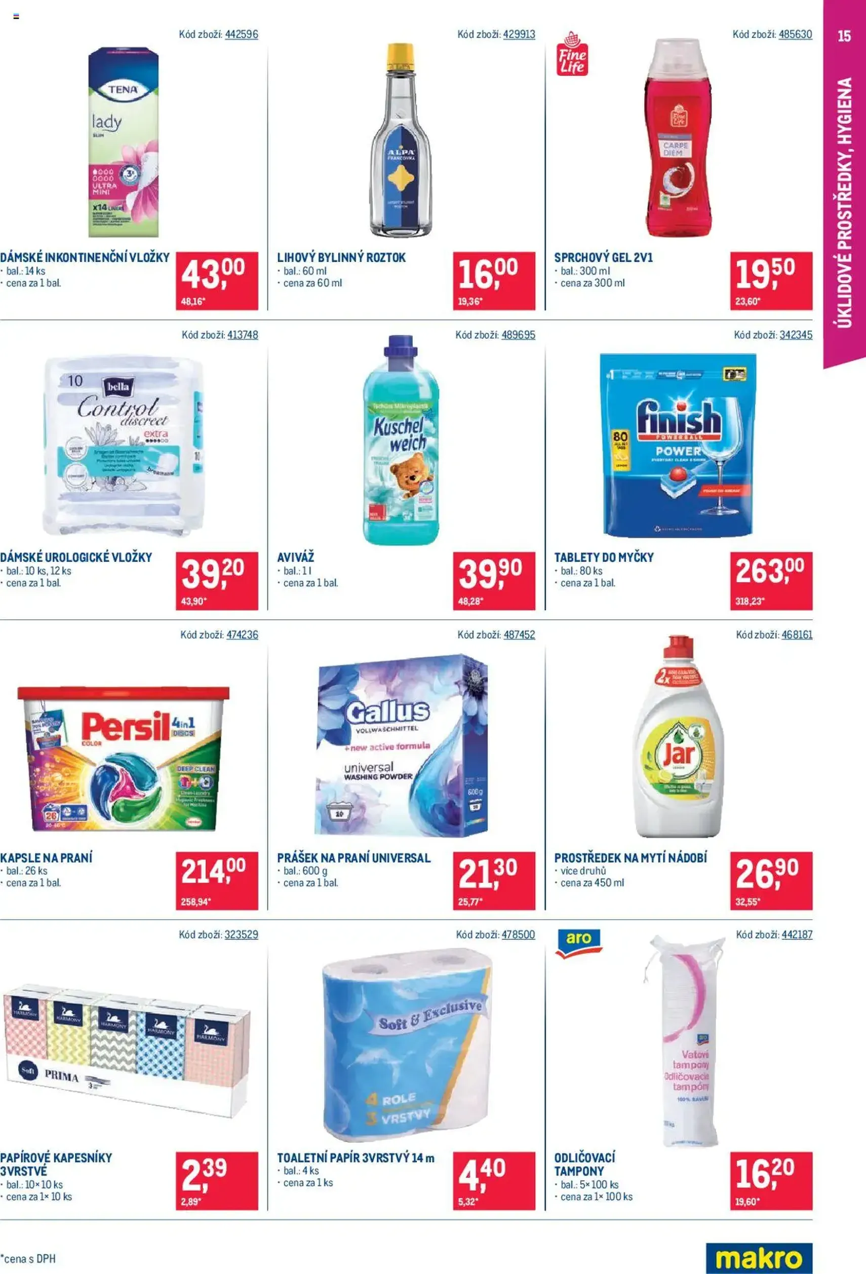 Makro leták - Maloobchod - platný leták od 13.08.2025 strana 15 z 17 Makro leták - Maloobchod - platný leták od 13.08.2025 strana 15 z 17