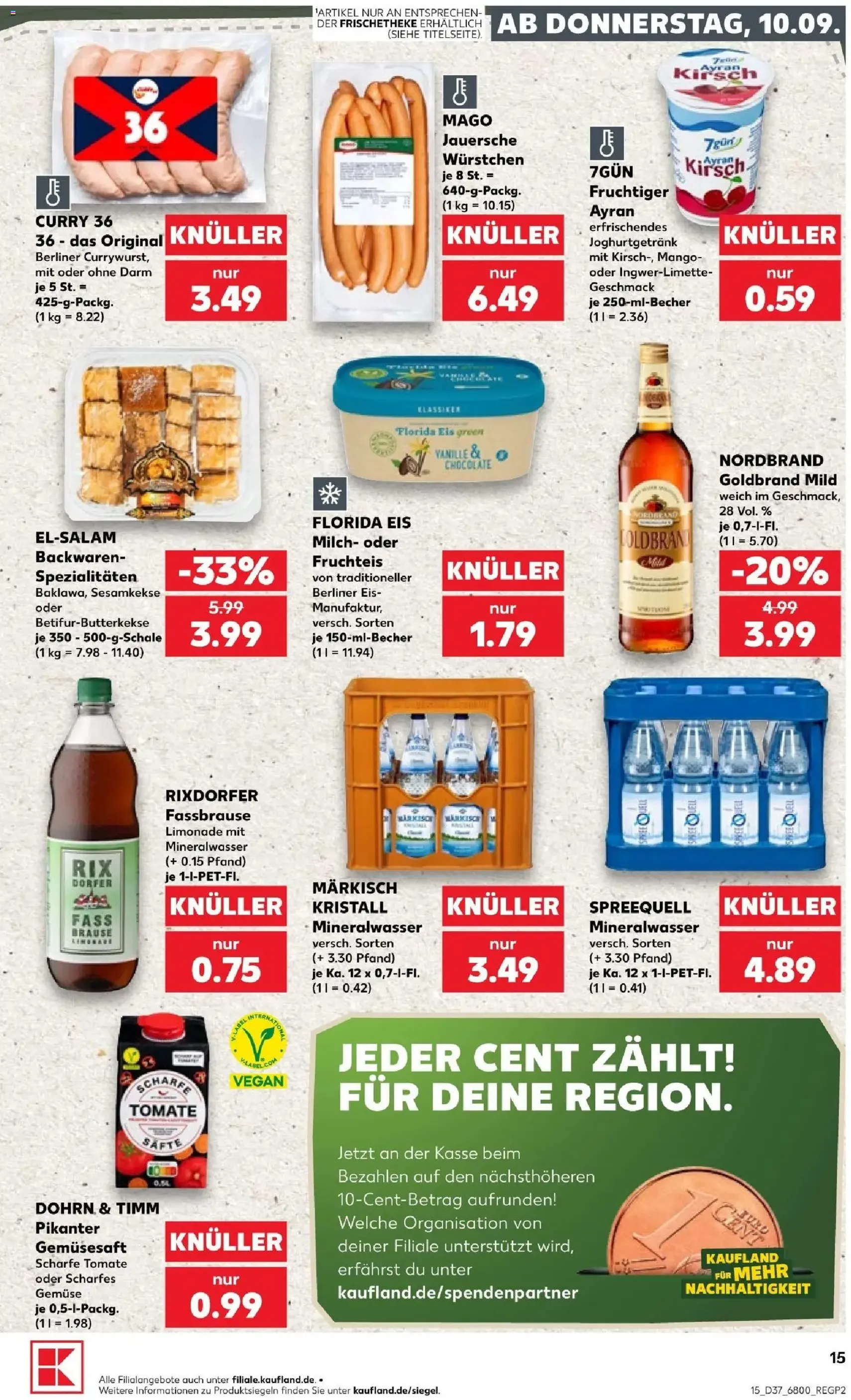 Kaufland Prospekt - Gültiger Prospekt ab 10.09.2026, Seite 15 von insgesamt 66