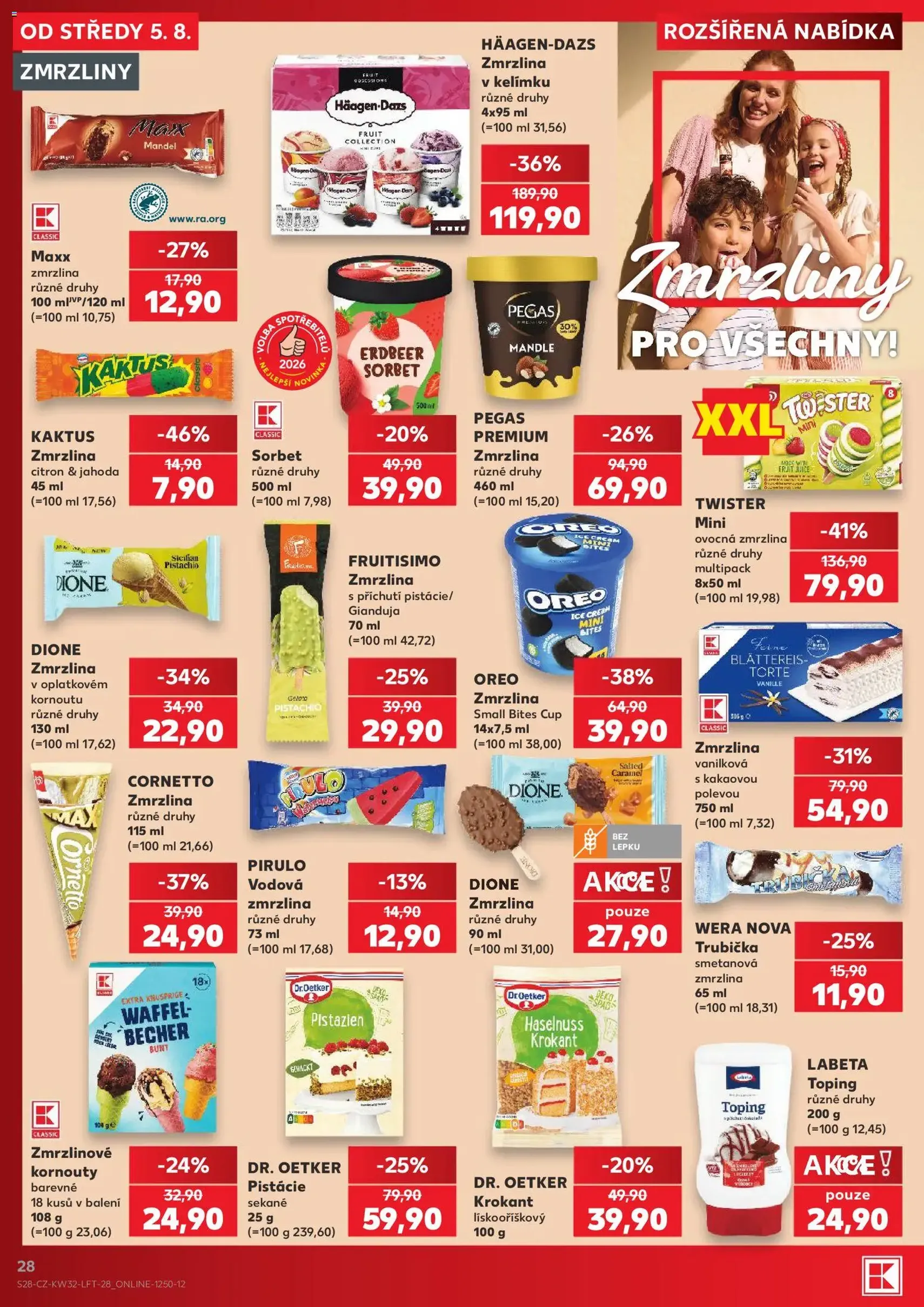 Kaufland leták - platný leták od 05.08.2026 strana 28 z 54