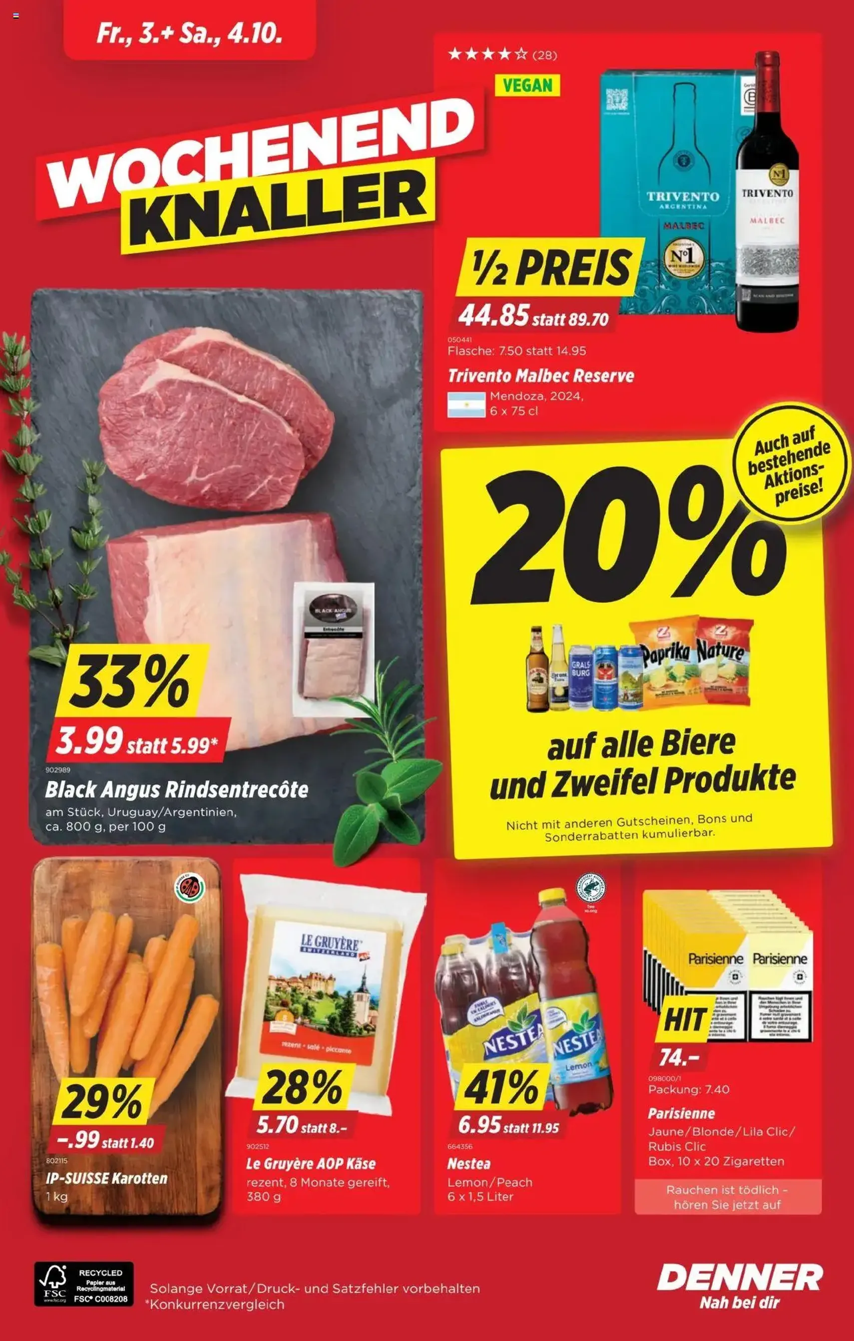 Denner Aktionen - Gültiger Prospekt ab 30.09.2025, Seite 24 von insgesamt 24