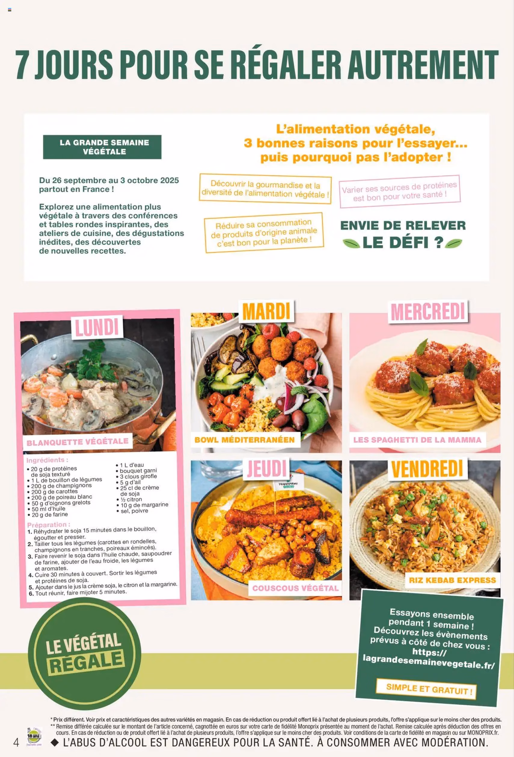 Monoprix catalogue - brochure valable à partir du 23/09/2025, page 4 sur 56 Monoprix catalogue - brochure valable à partir du 23/09/2025, page 4 sur 56