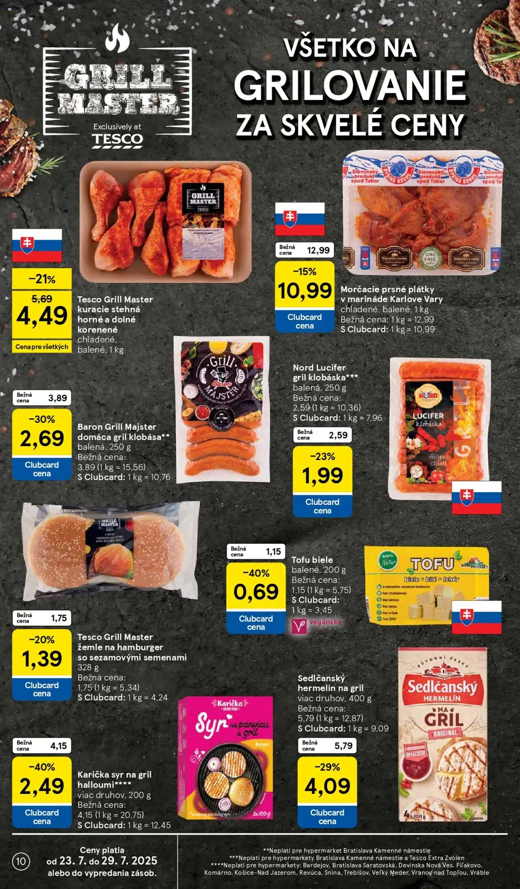 Tesco Hypermarket - leták - platný leták od 23.07.2025 strana 10 z 37 Tesco Hypermarket - leták - platný leták od 23.07.2025 strana 10 z 37