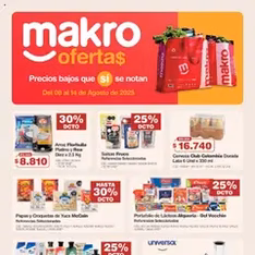 Vista previa del folleto Makro - Catálogo válido desde 08/08/2025