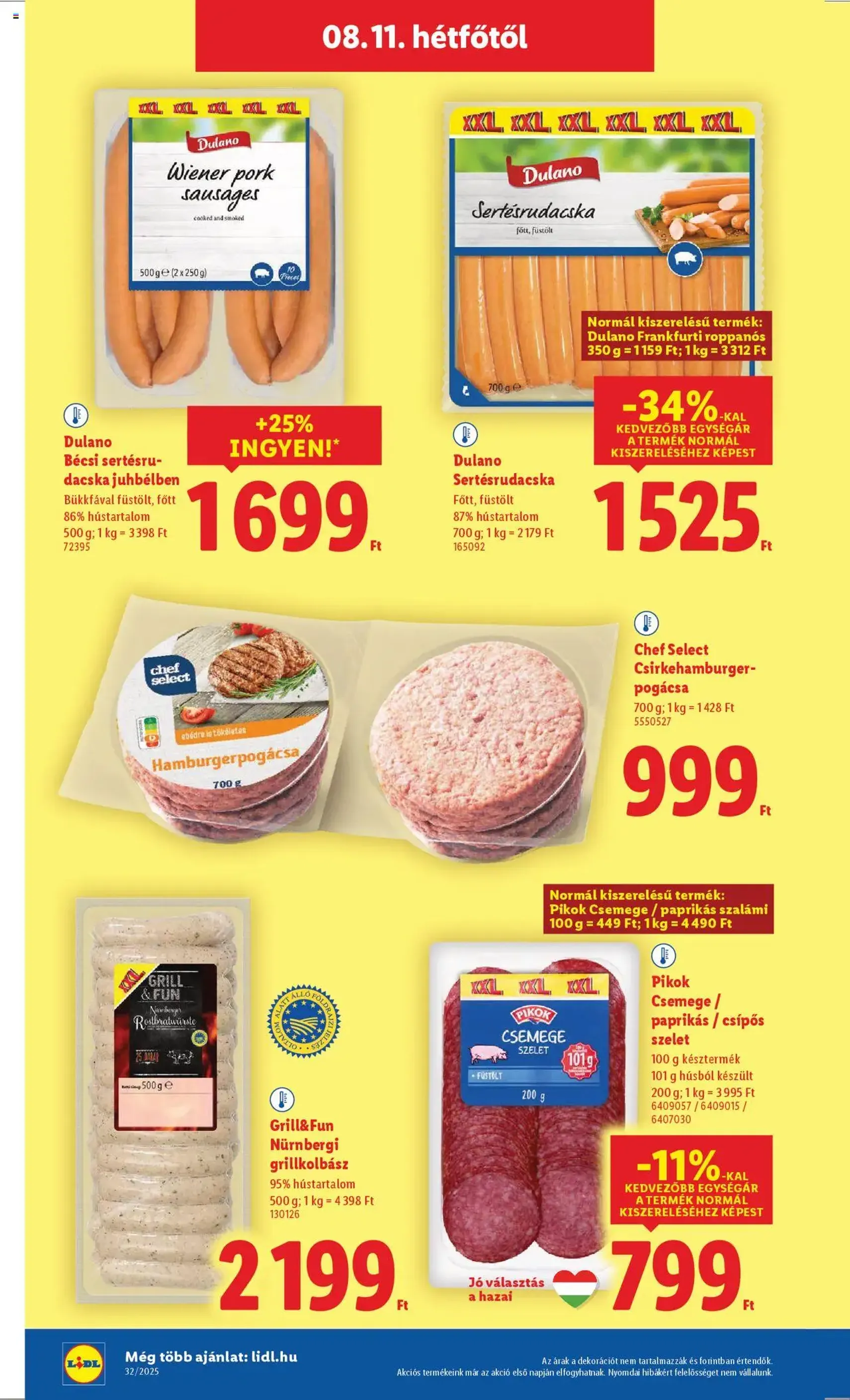 Lidl Akciós újság - 2025.08.07. érvényes szórólap 52 oldal 66 oldalból Lidl Akciós újság - 2025.08.07. érvényes szórólap 52 oldal 66 oldalból