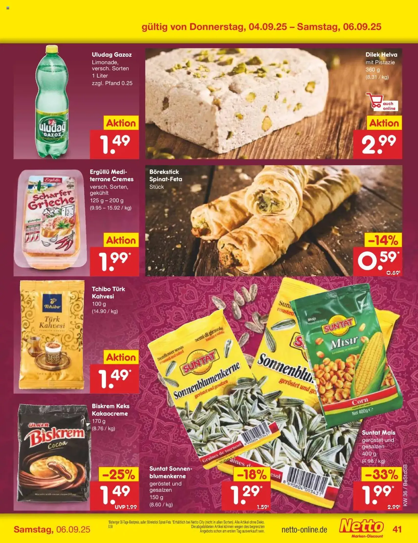Netto Marken-Discount Prospekt - Gültiger Prospekt ab 01.09.2025, Seite 61 von insgesamt 65 Netto Marken-Discount Prospekt - Gültiger Prospekt ab 01.09.2025, Seite 61 von insgesamt 65