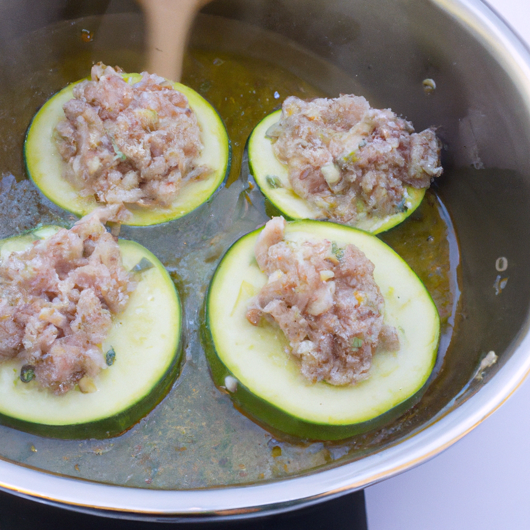 Zucchine ripiene tonno