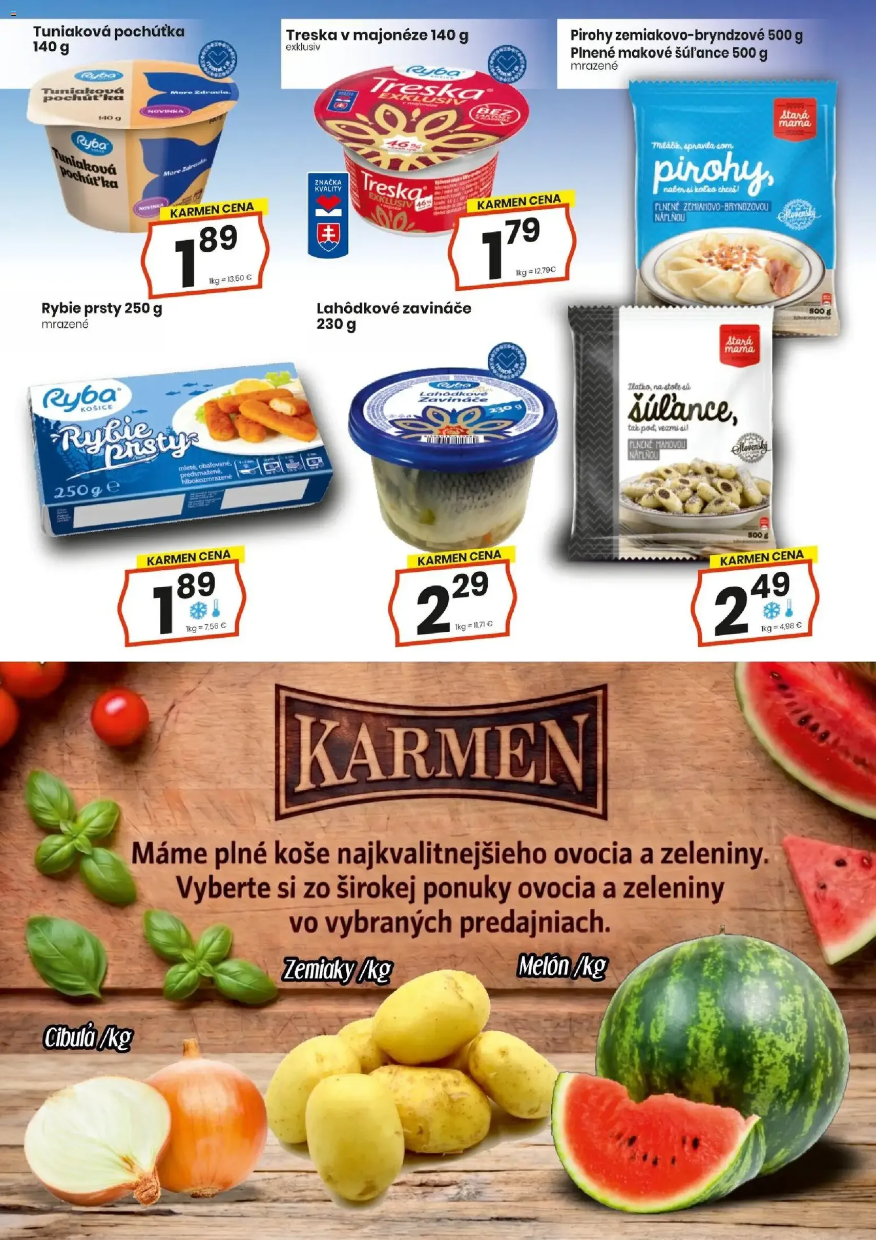 KARMEN CBA leták - platný leták od 20.08.2026 strana 8 z 16
