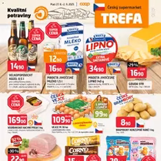 Trefa leták - náhled letáku platný od 27.08.2025