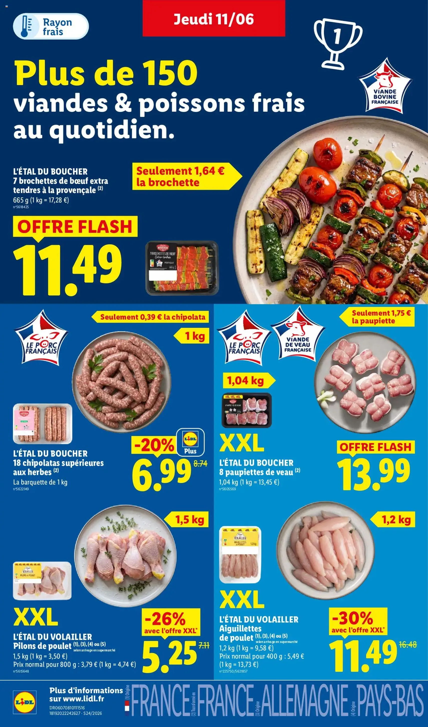 LIDL catalogue - brochure valable à partir du 11/06/2026, page 6 sur 67