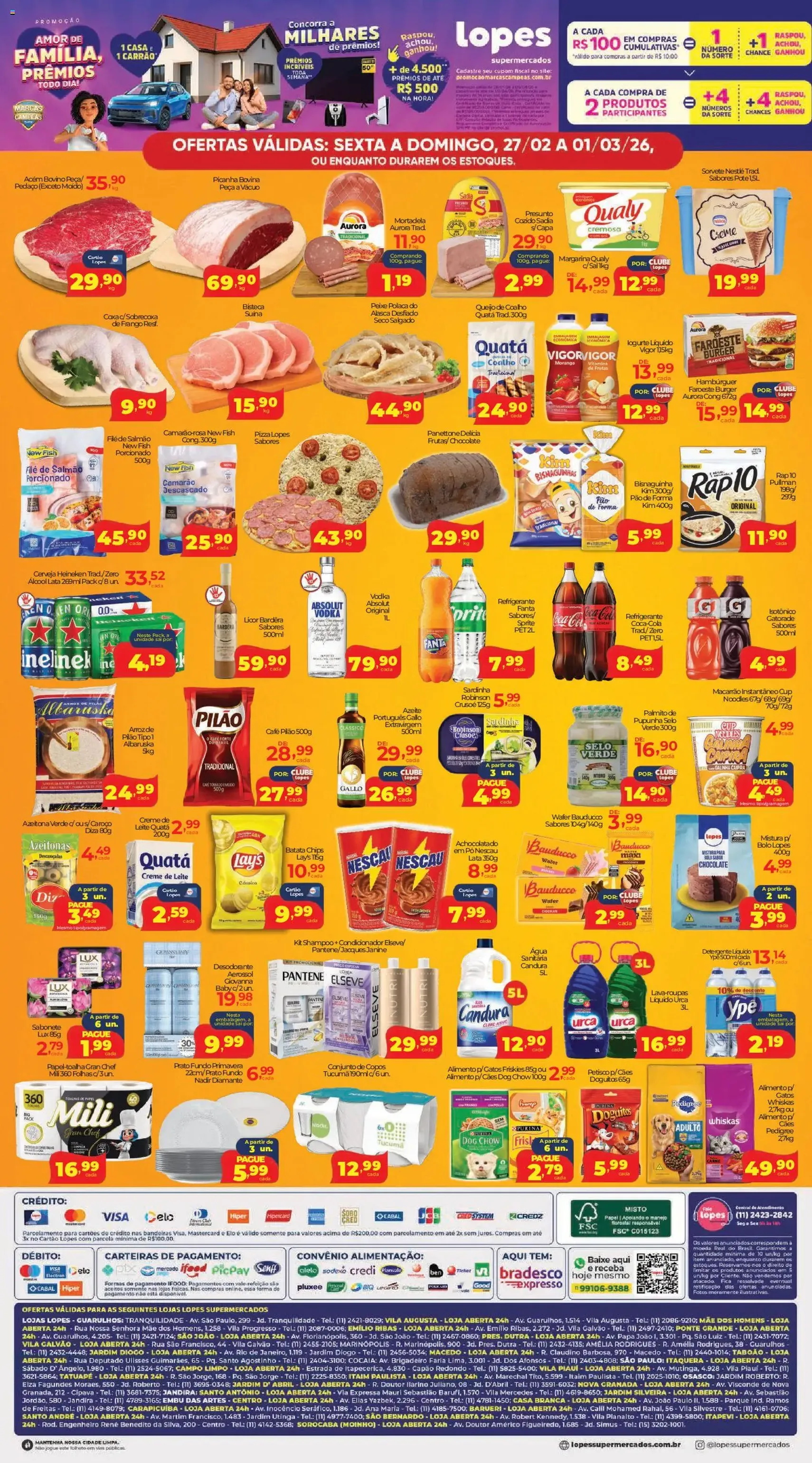 Lopes Supermercados - Ofertas da semana - folheto válido a partir de 27/02/2026 página 2 de 2