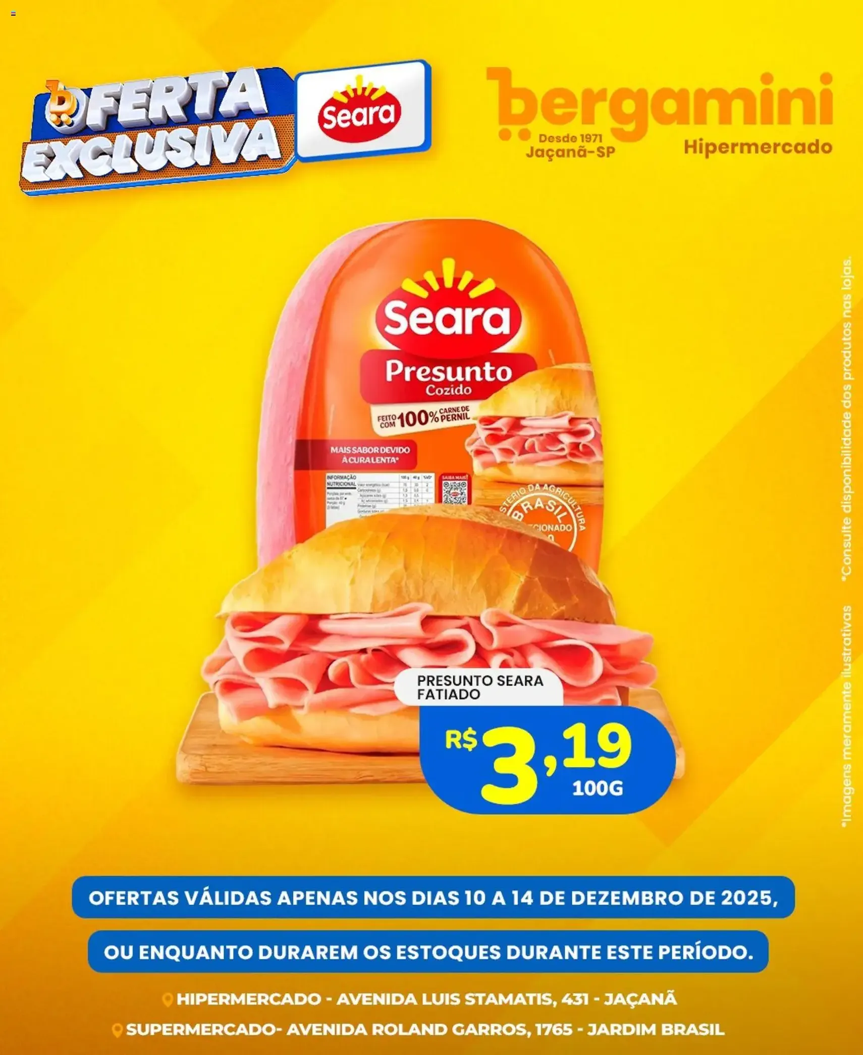 Supermercado Bergamini - Ofertas Seara - folheto válido a partir de 10/12/2025 página 2 de 8