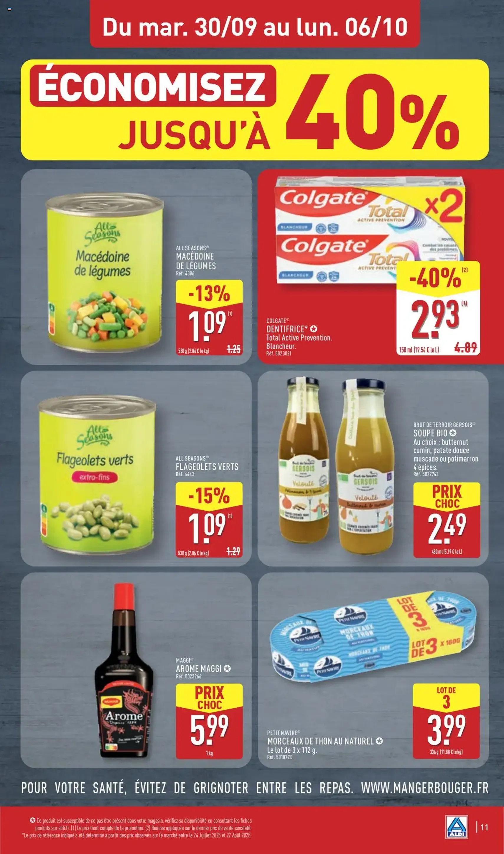 Aldi catalogue semaine 40 - brochure valable à partir du 30/09/2025, page 13 sur 51 Aldi catalogue semaine 40 - brochure valable à partir du 30/09/2025, page 13 sur 51