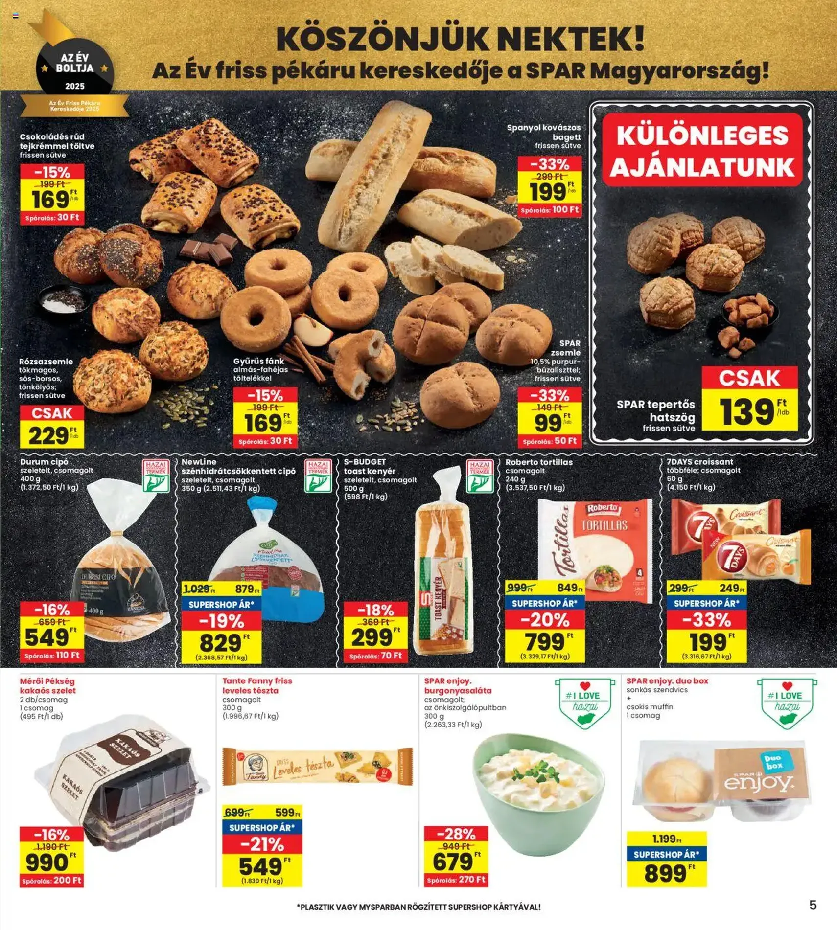 Interspar Akciós újság - 2025.09.25. érvényes szórólap 5 oldal 24 oldalból