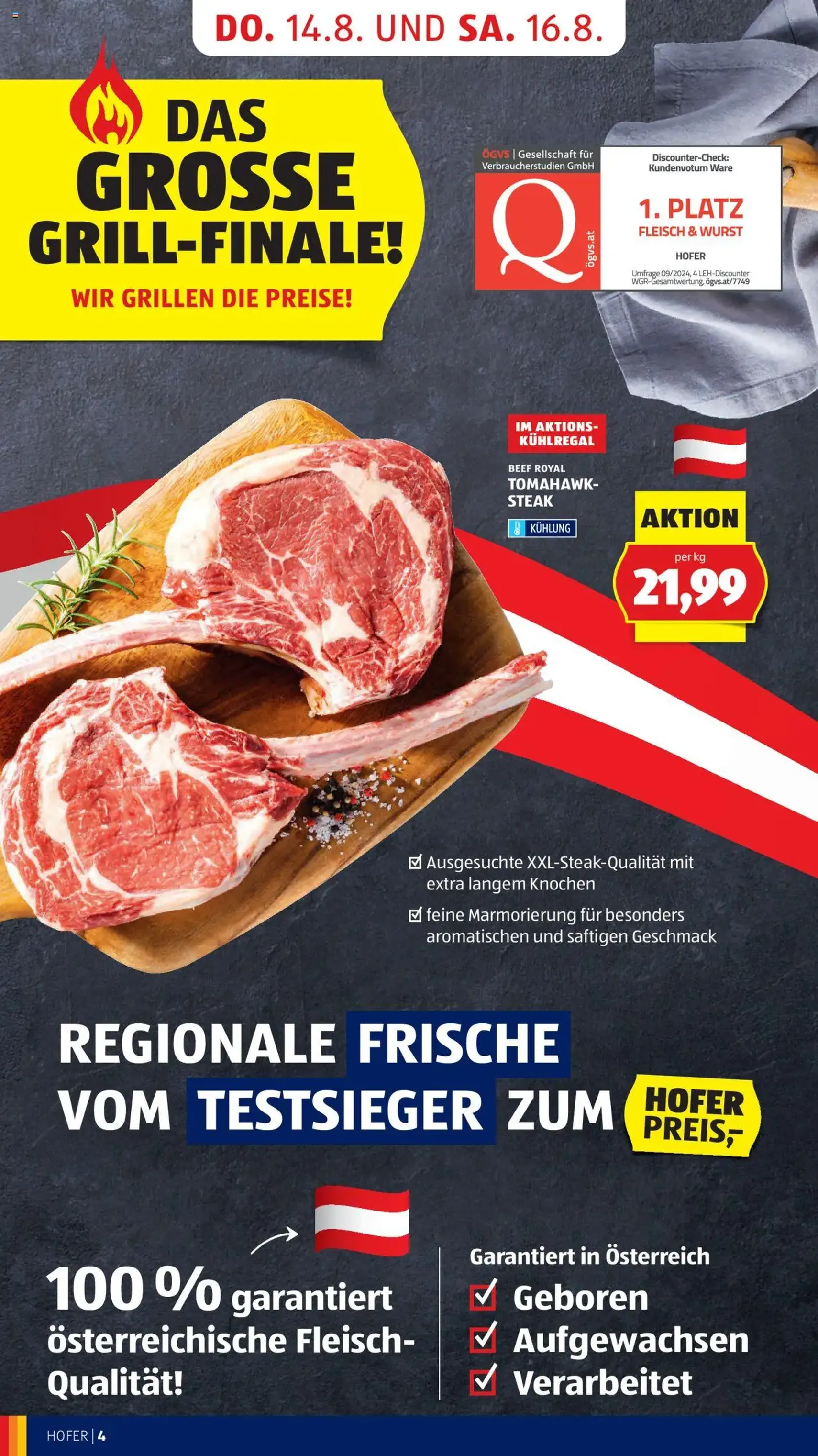 Hofer Flugblatt - Gültiger Prospekt ab 14.08.2025, Seite 6 von insgesamt 45