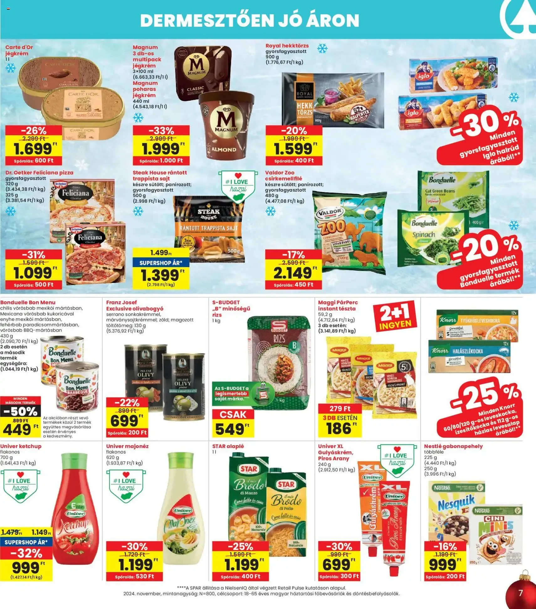 Interspar Akciós újság - 2025.12.04. érvényes szórólap 7 oldal 20 oldalból