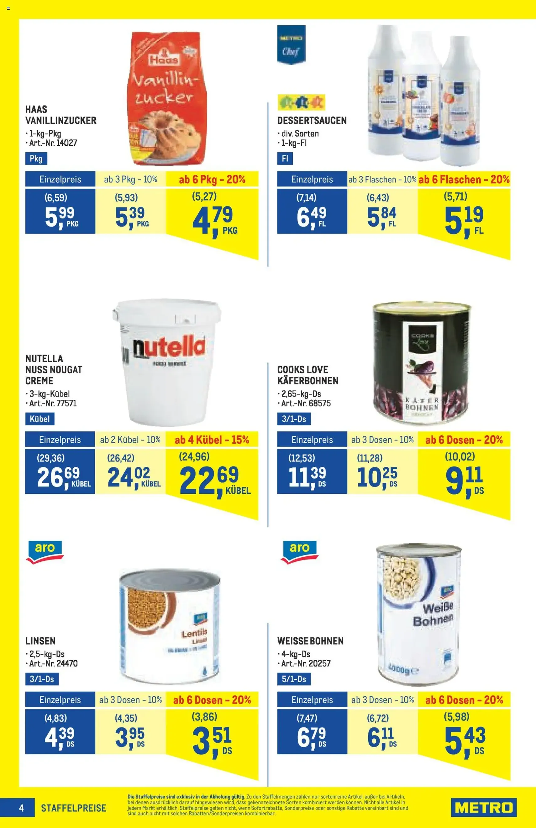 Metro angebote Profi - Gültiger Prospekt ab 13.11.2025, Seite 4 von insgesamt 64