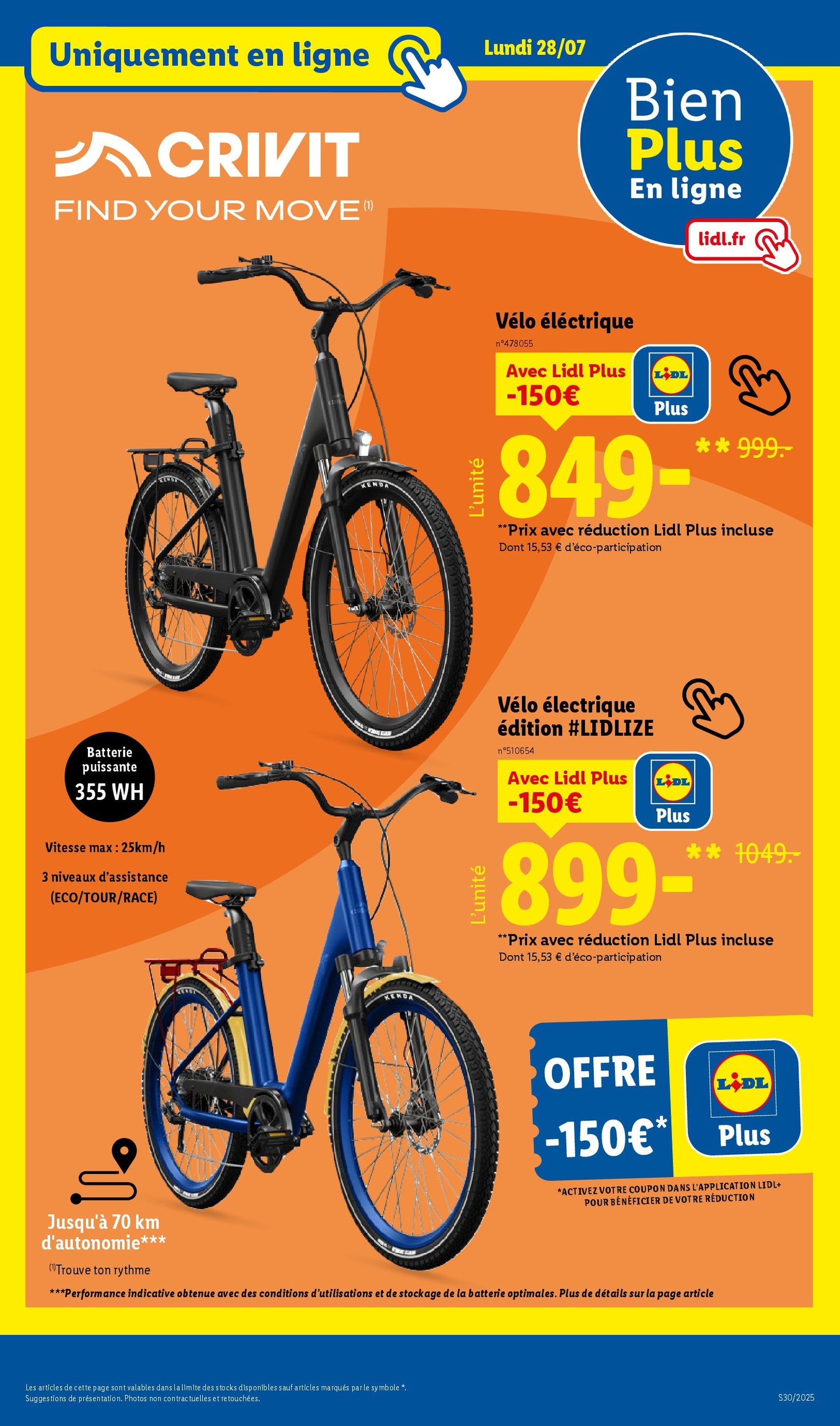 LIDL catalogue semaine 29 - brochure valable à partir du 24/07/2025, page 67 sur 73 LIDL catalogue semaine 29 - brochure valable à partir du 24/07/2025, page 67 sur 73