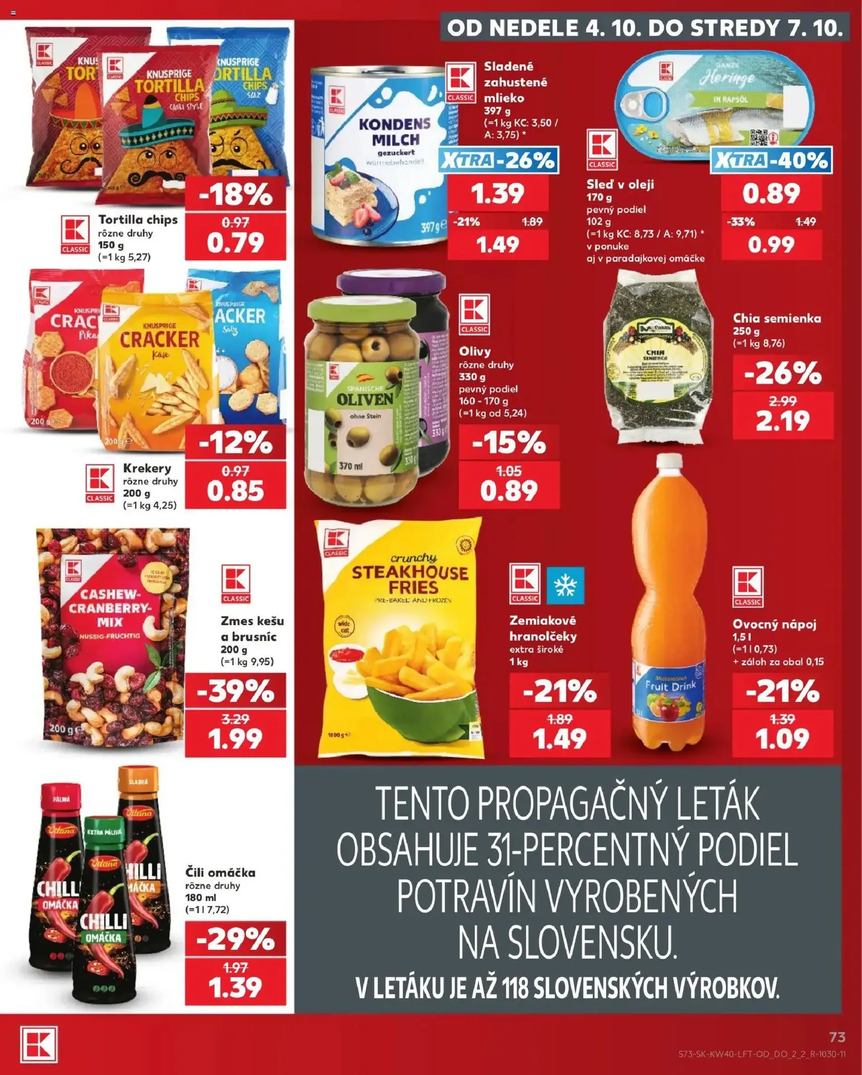 Kaufland leták - platný leták od 01.10.2026 strana 73 z 76