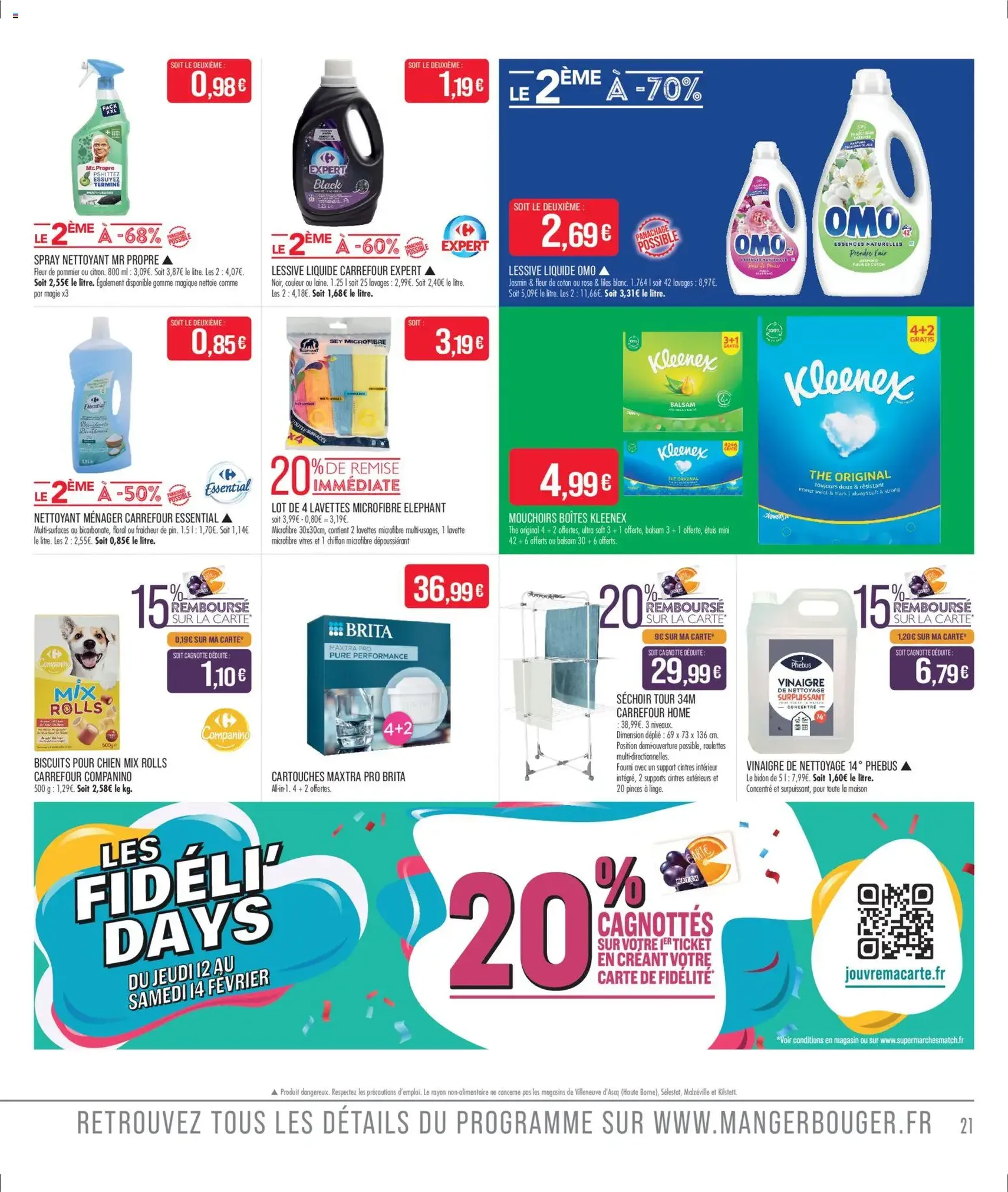 Match Supermarché catalogue - brochure valable à partir du 10/02/2026, page 21 sur 22