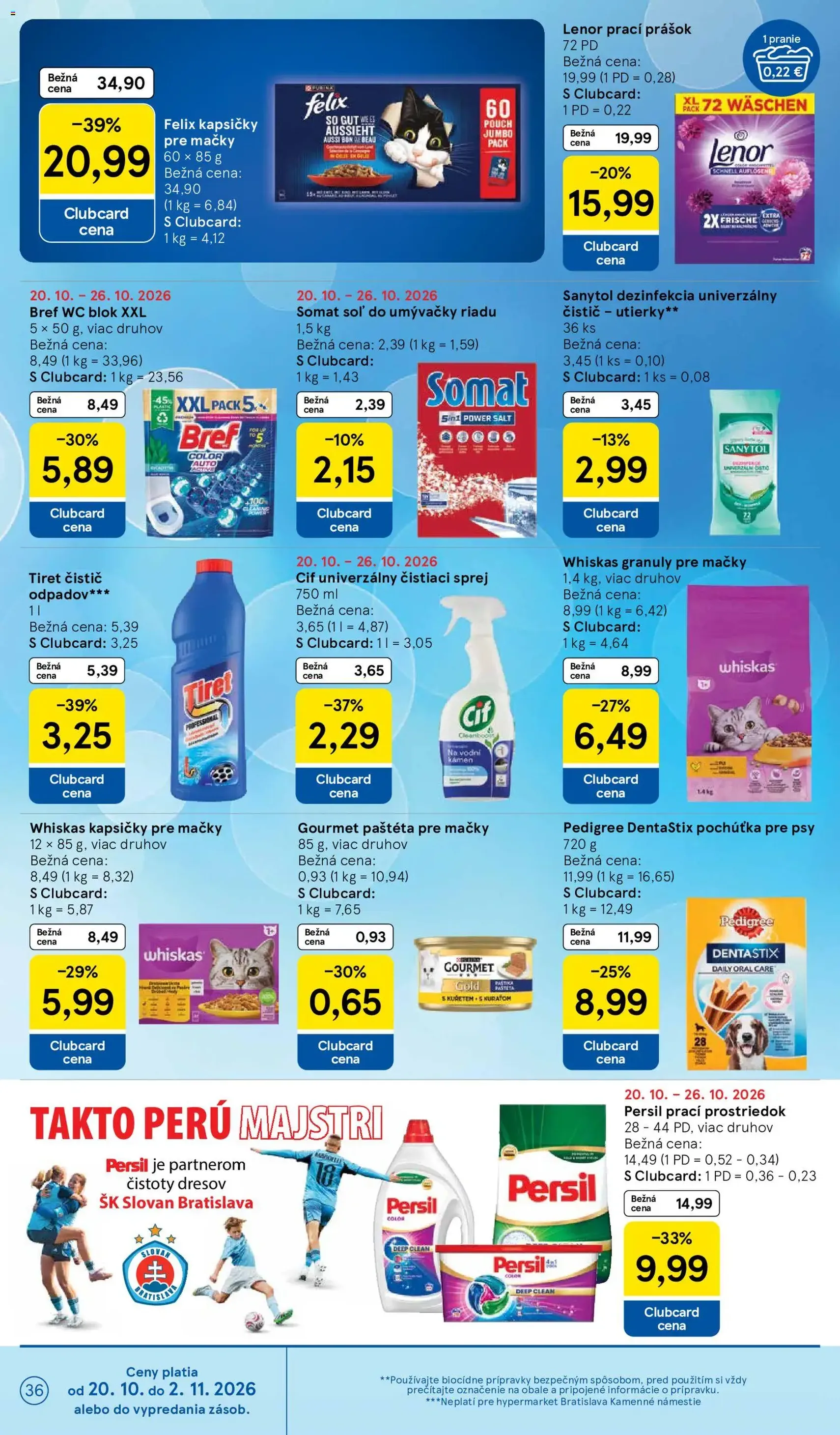 Tesco Hypermarket - leták - platný leták od 21.10.2026 strana 36 z 42
