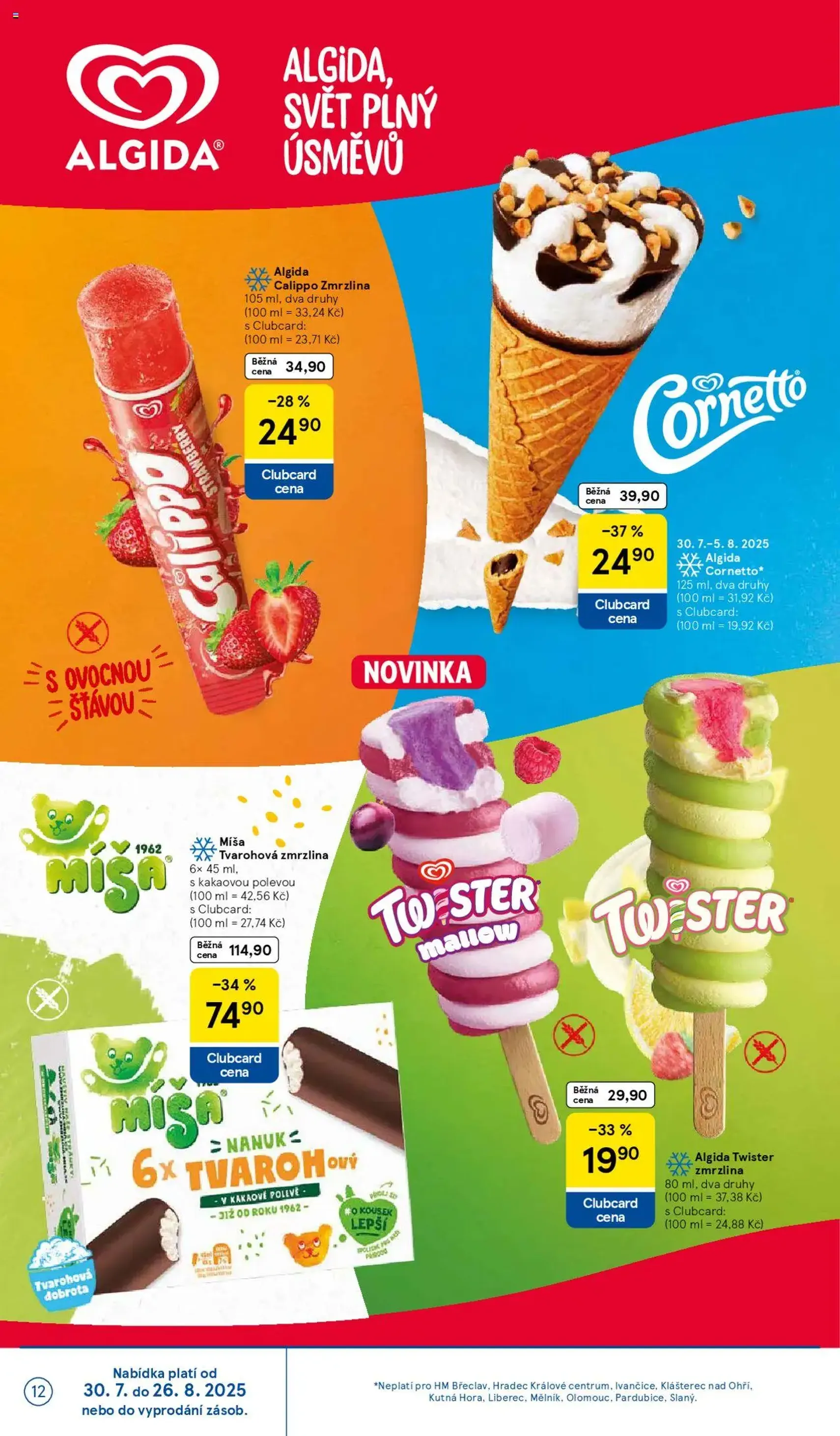 Tesco leták - Hypermarket - platný leták od 30.07.2025 strana 12 z 28 Tesco leták - Hypermarket - platný leták od 30.07.2025 strana 12 z 28