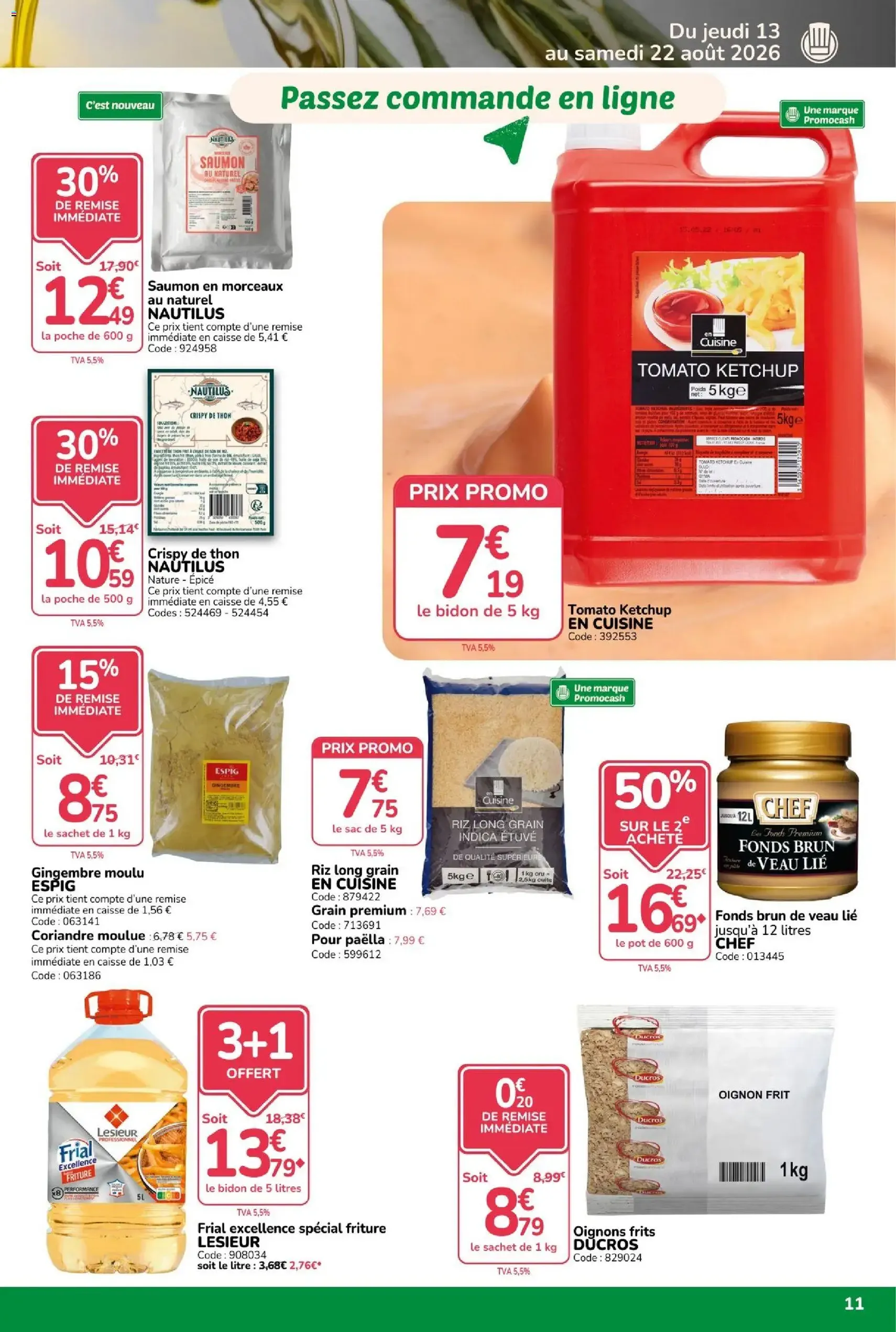 Promocash catalogue - brochure valable à partir du 13/08/2026, page 11 sur 24
